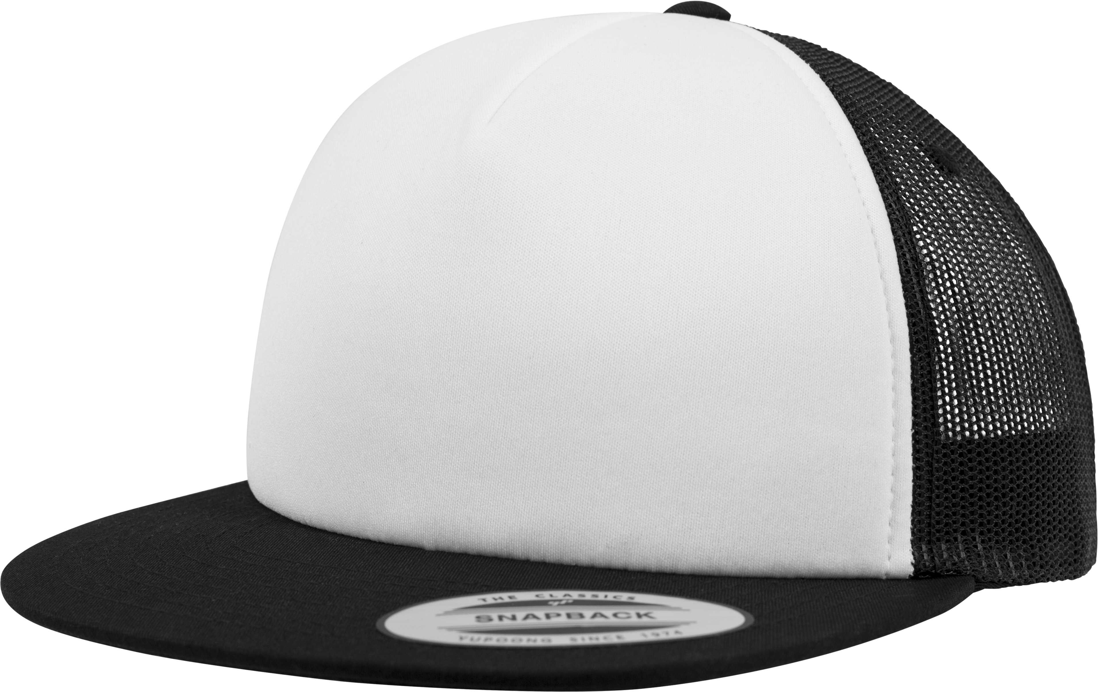 Gorra foam trucker <br/> Black / White / Back
