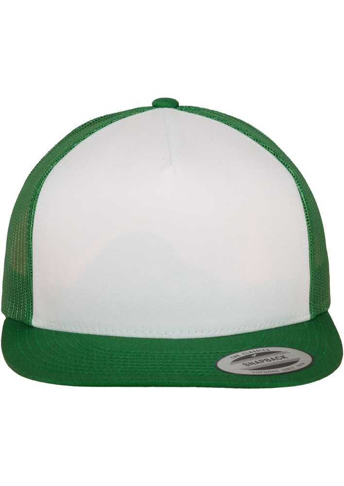 Gorra Classic Trucker KELLY / WHITE