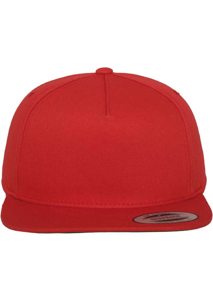 Gorra Classic 5 Paneles Snapback RED