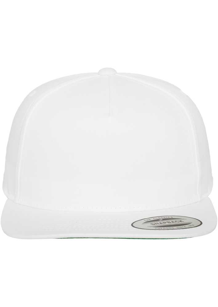 Gorra Classic 5 Paneles Snapback WHITE