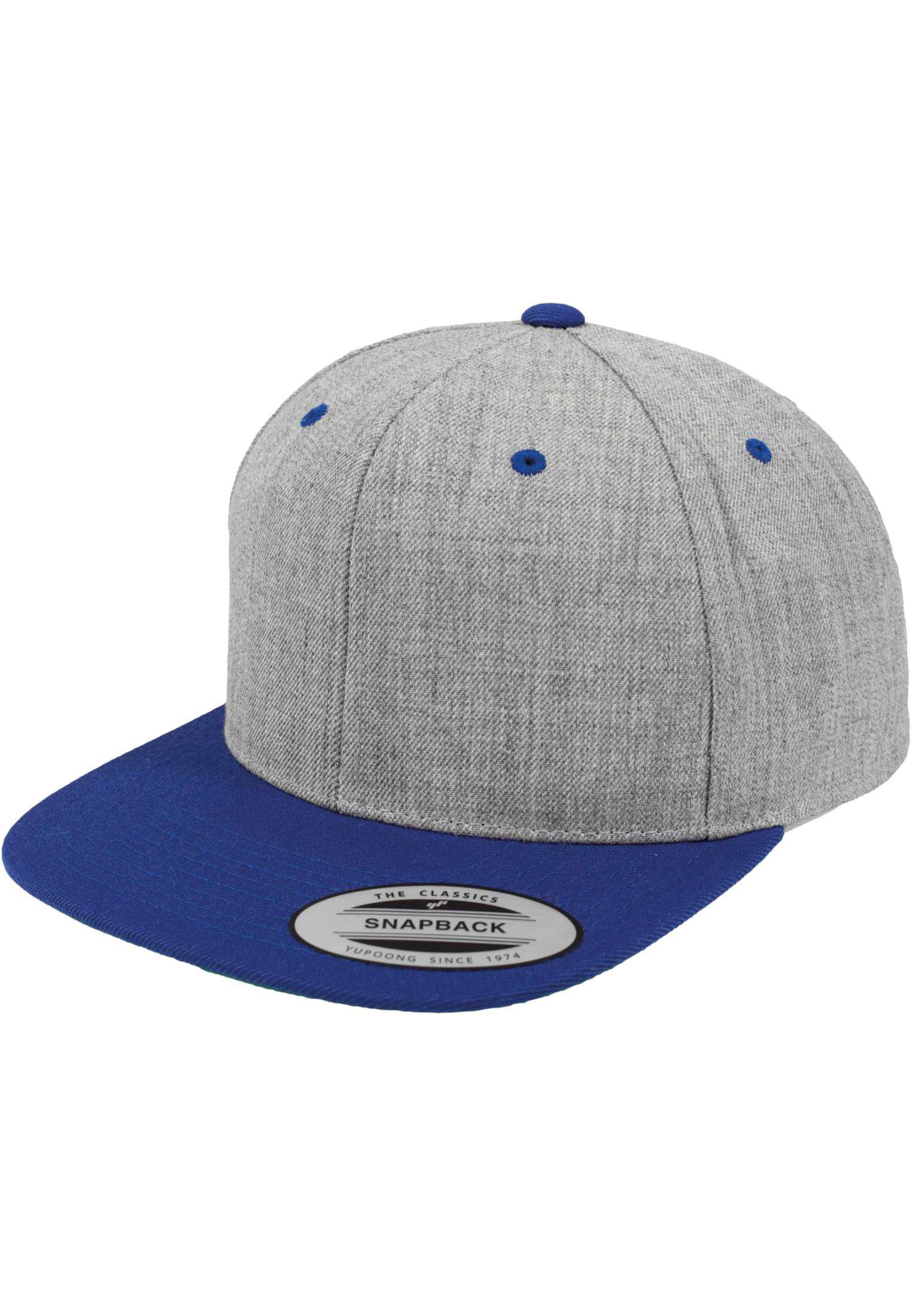 Gorra Classic  bicolor snapback HEATHER / ROYAL