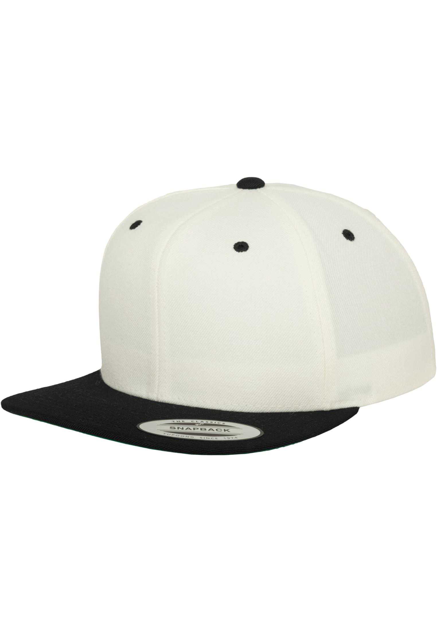Gorra Classic  bicolor snapback NATURAL / BLACK