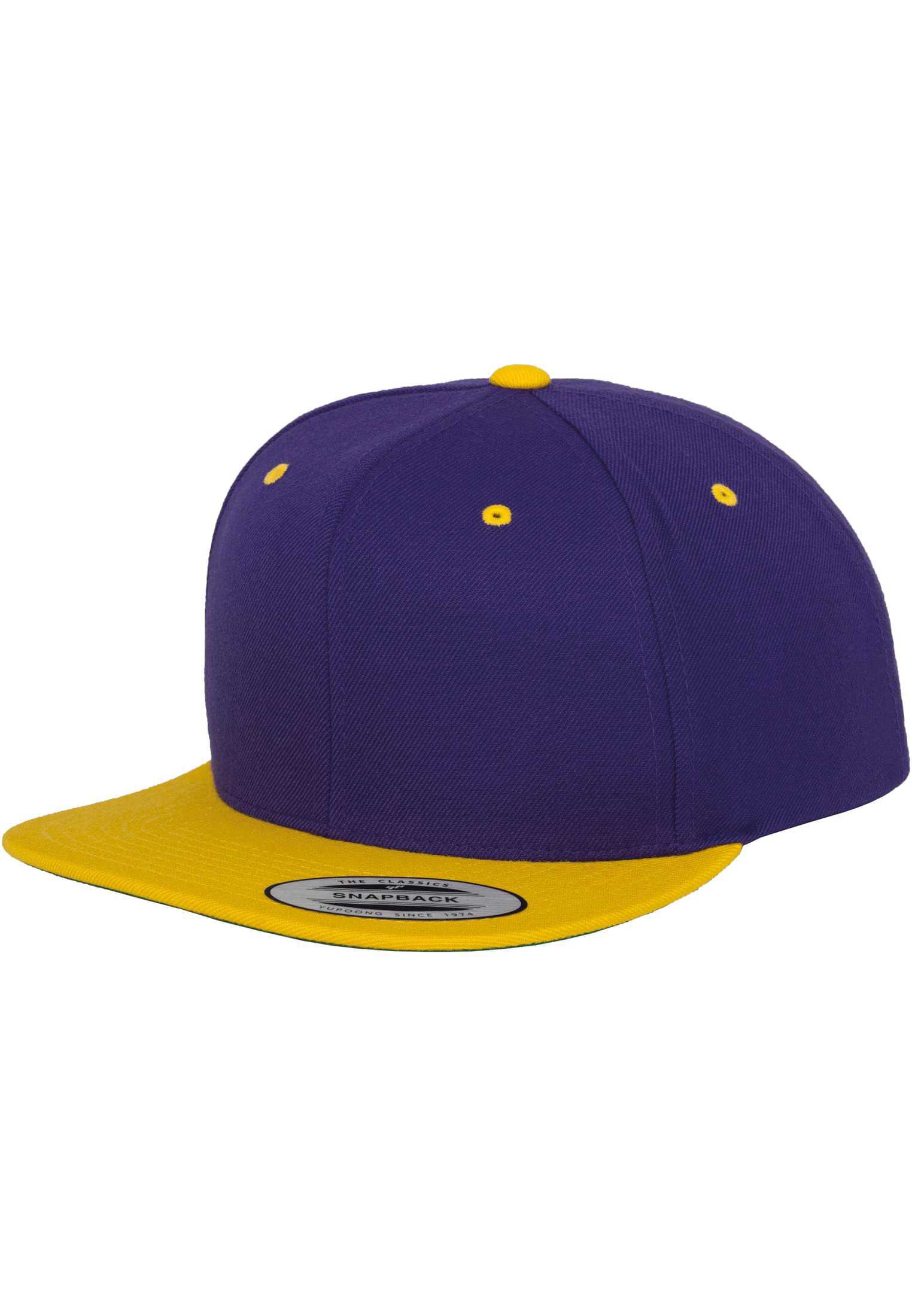 Gorra Classic  bicolor snapback PURPLE / GOLD