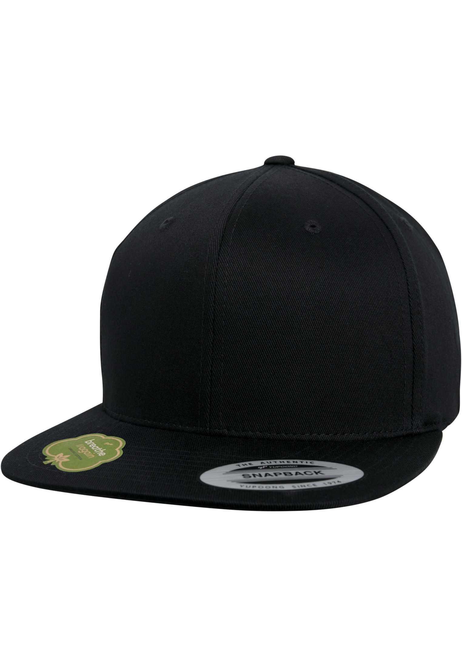 Gorra snapback algodón orgánico<br/> BLACK