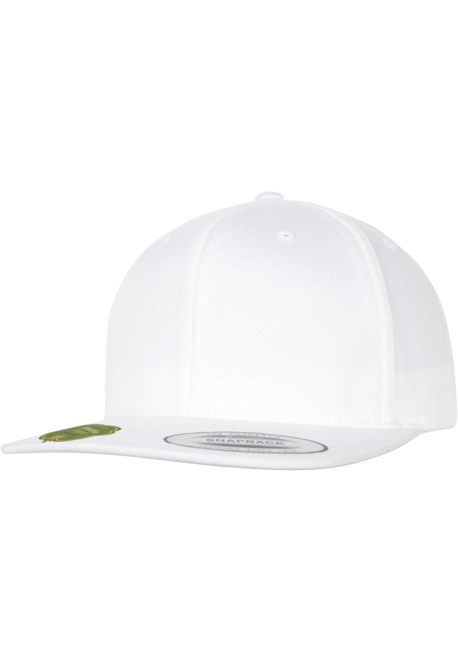Gorra snapback algodón orgánico<br/> WHITE