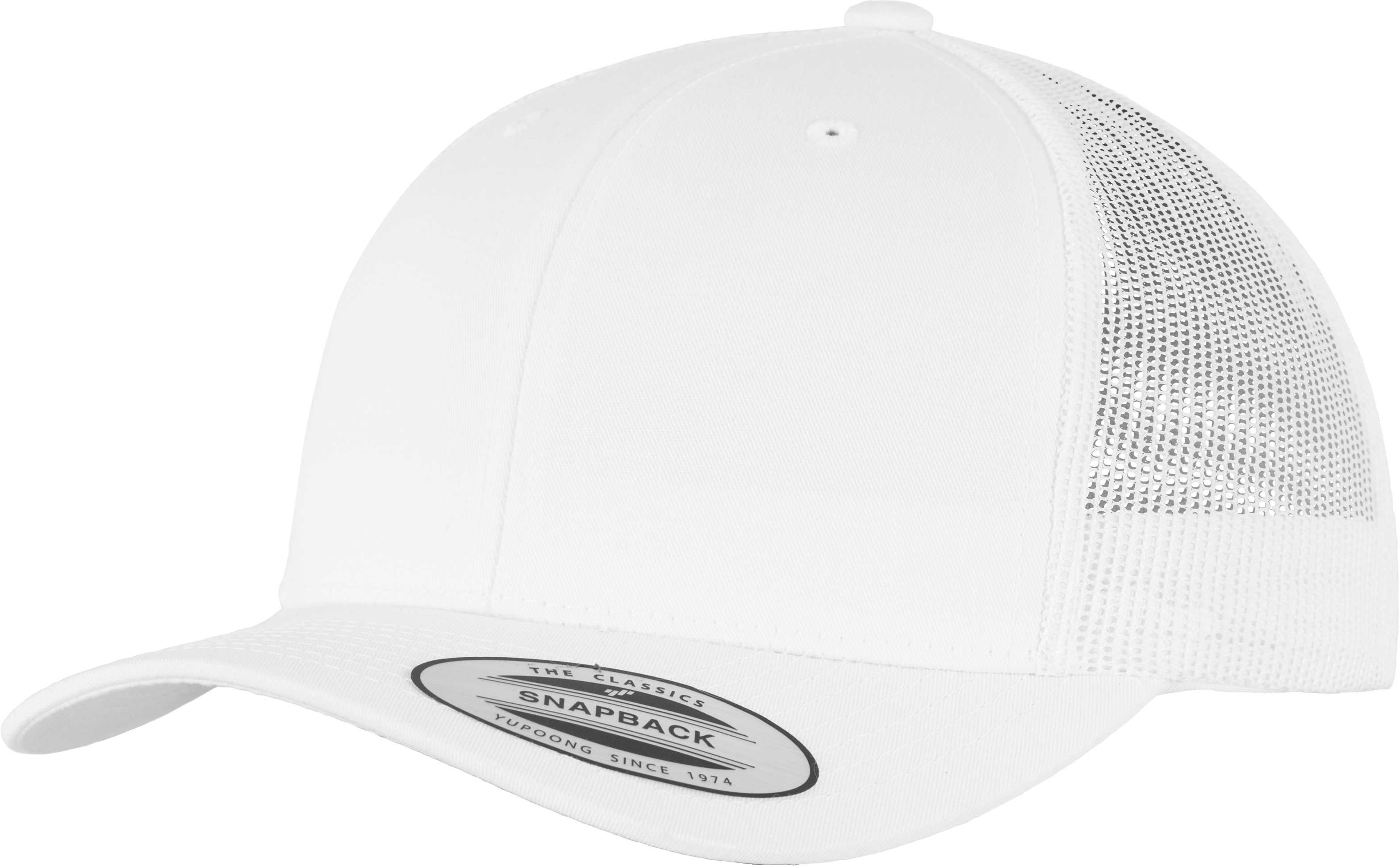 Gorra trucker retro WHITE