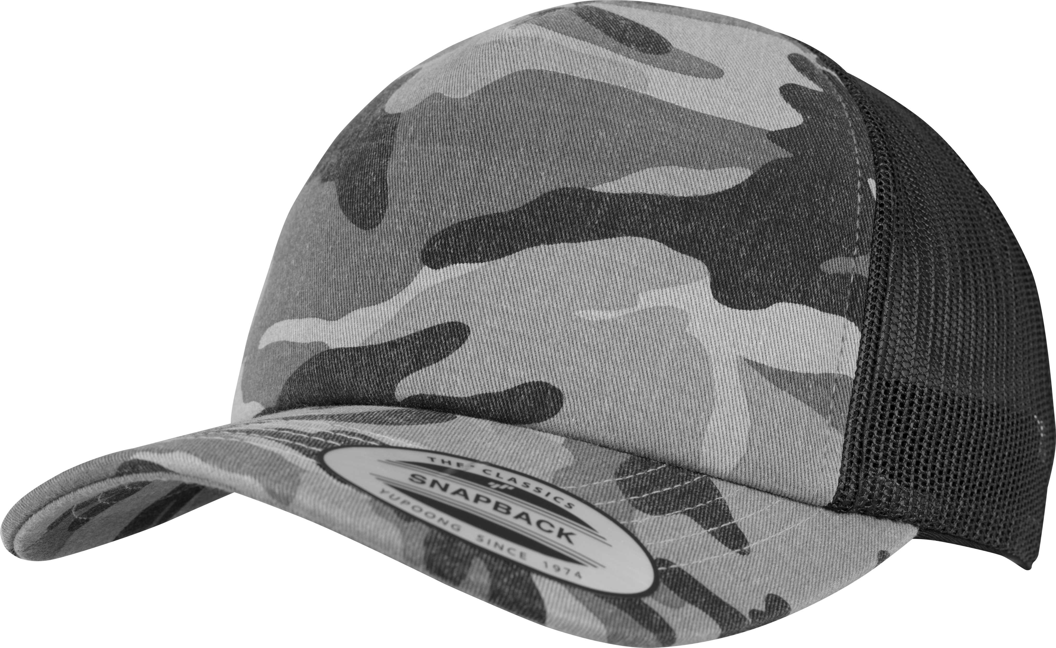 Gorra Trucker Camo DARK CAMOUFLAGE / BLACK