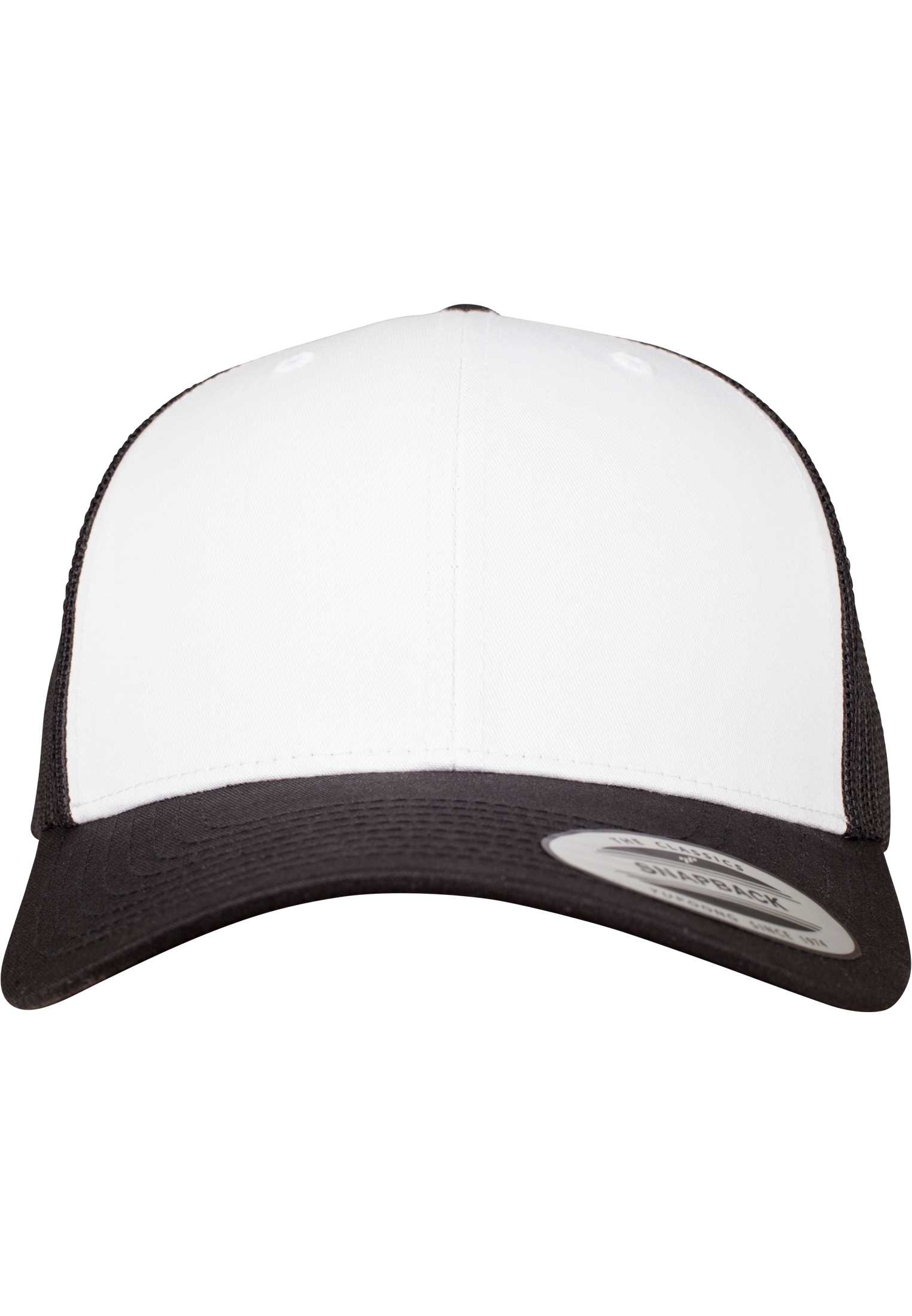 Gorra Retro Trucker Colored Front BLACK / WHITE