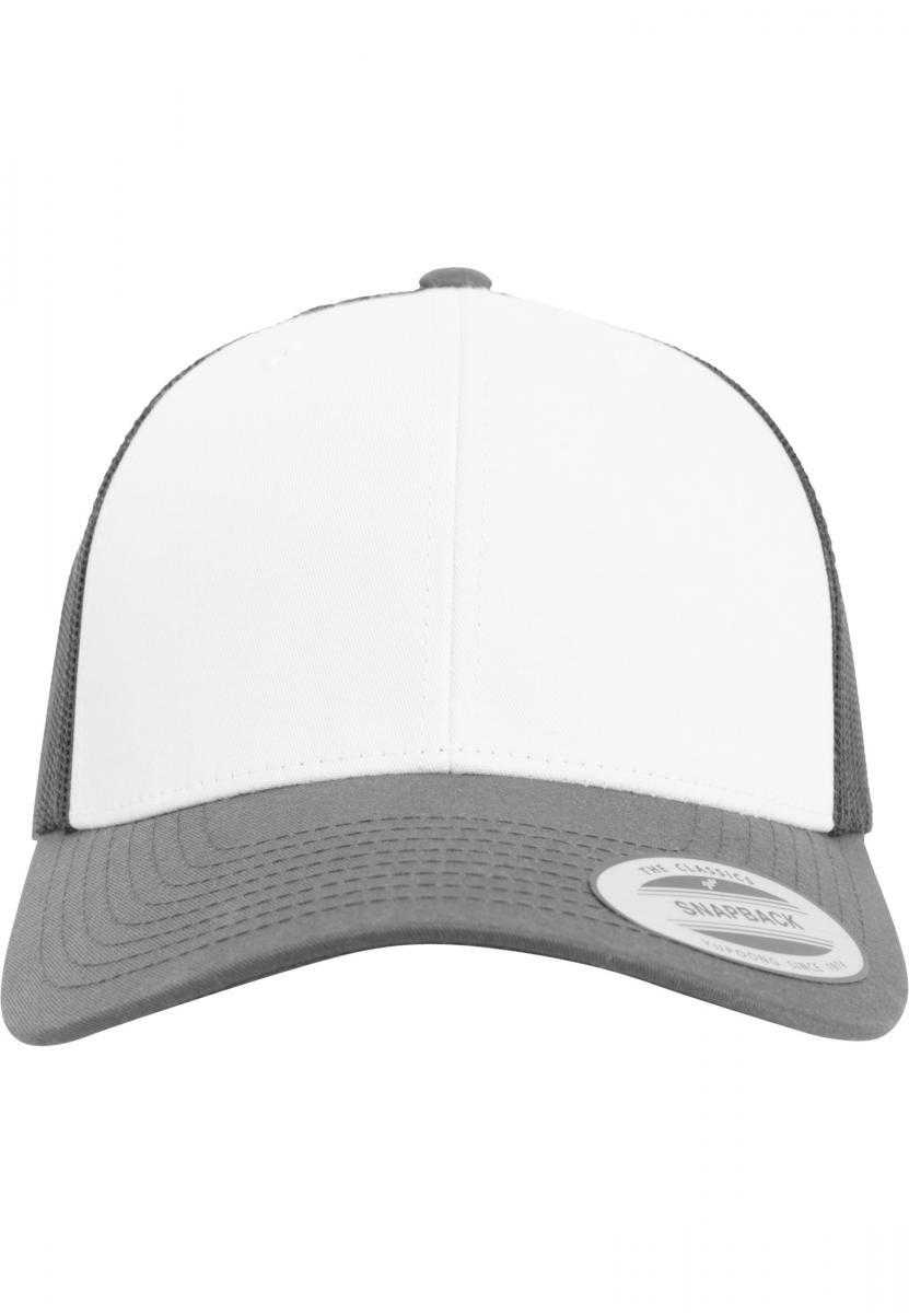 Gorra Retro Trucker Colored Front DARK GREY / WHITE