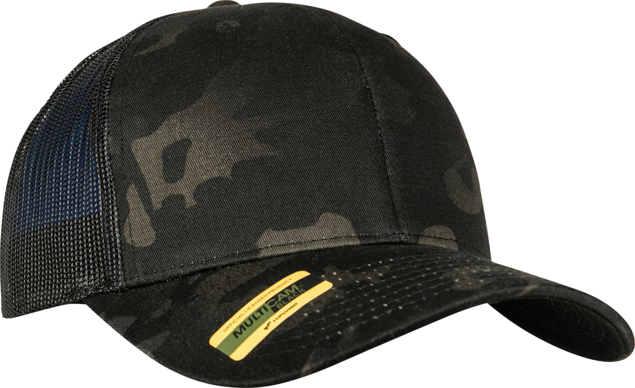 Gorra trucker retro multicam<br/> BLACK MULTICAM