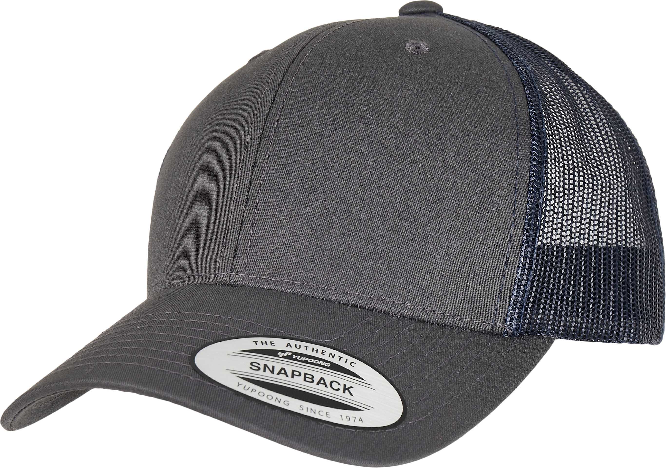Gorra trucker retro bicolor<br/> Charcoal / Navy