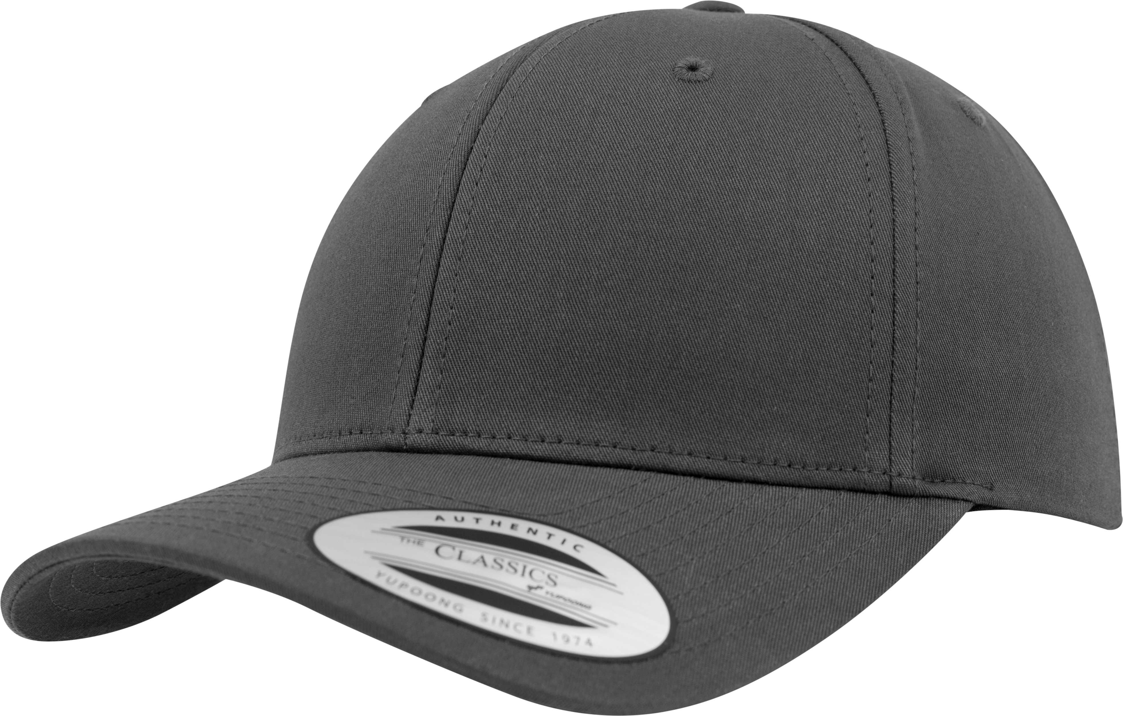 Gorra curva clásica Snapback CHARCOAL