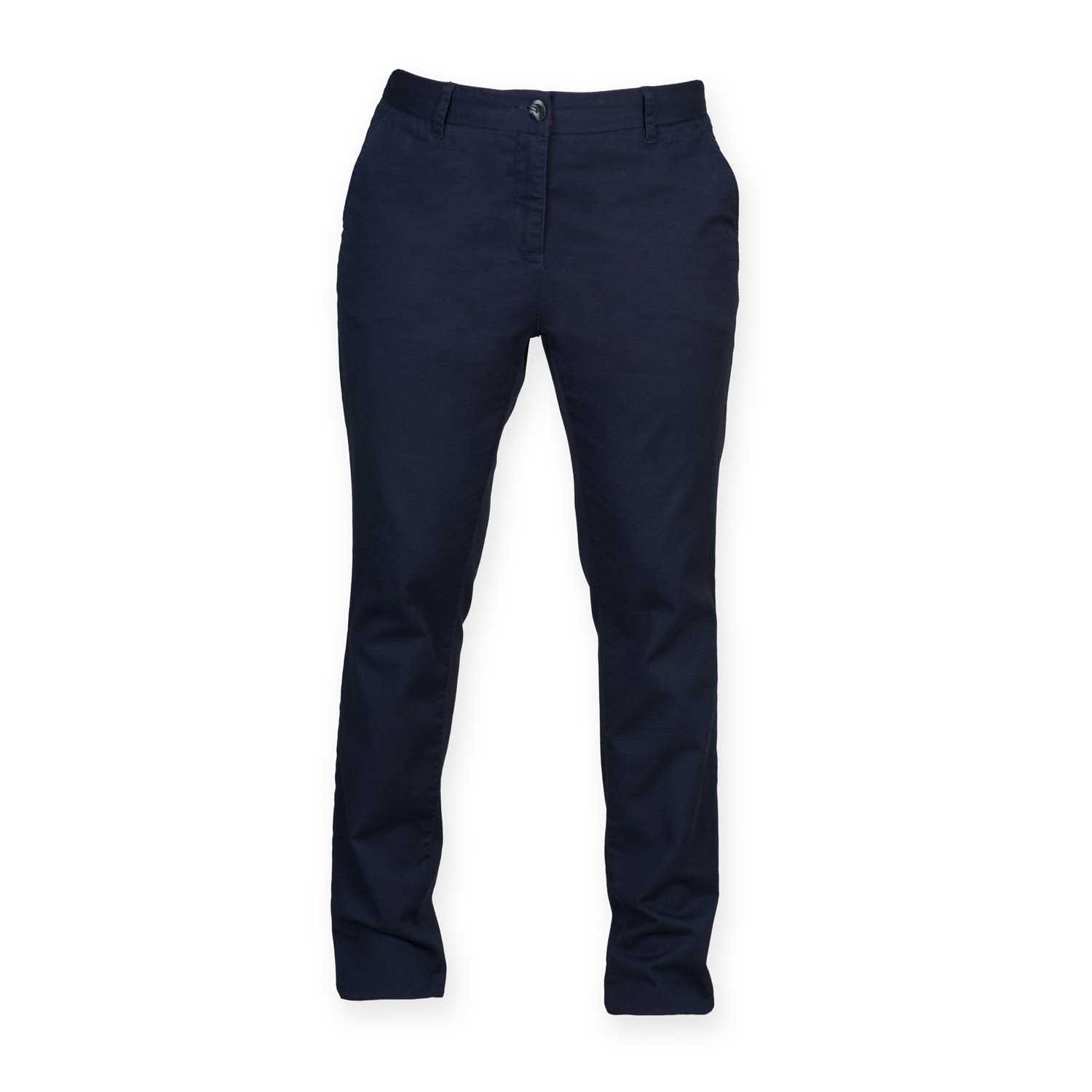 Pantalón Chino Stretch mujer Navy