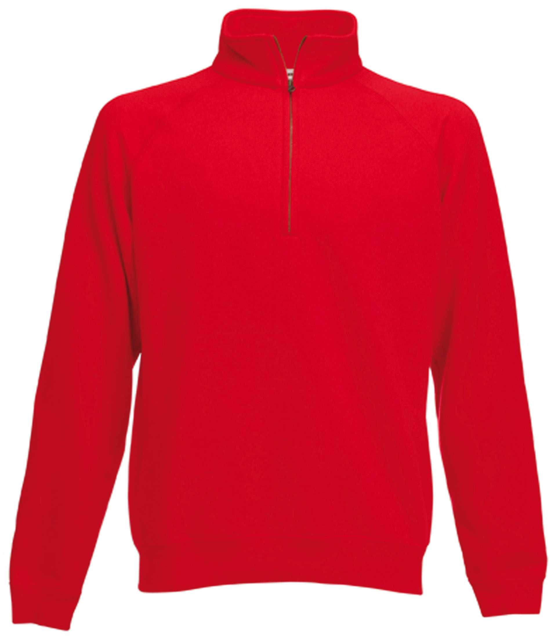 Sudadera 1/4 cremallera Premium (62-032-0) Red
