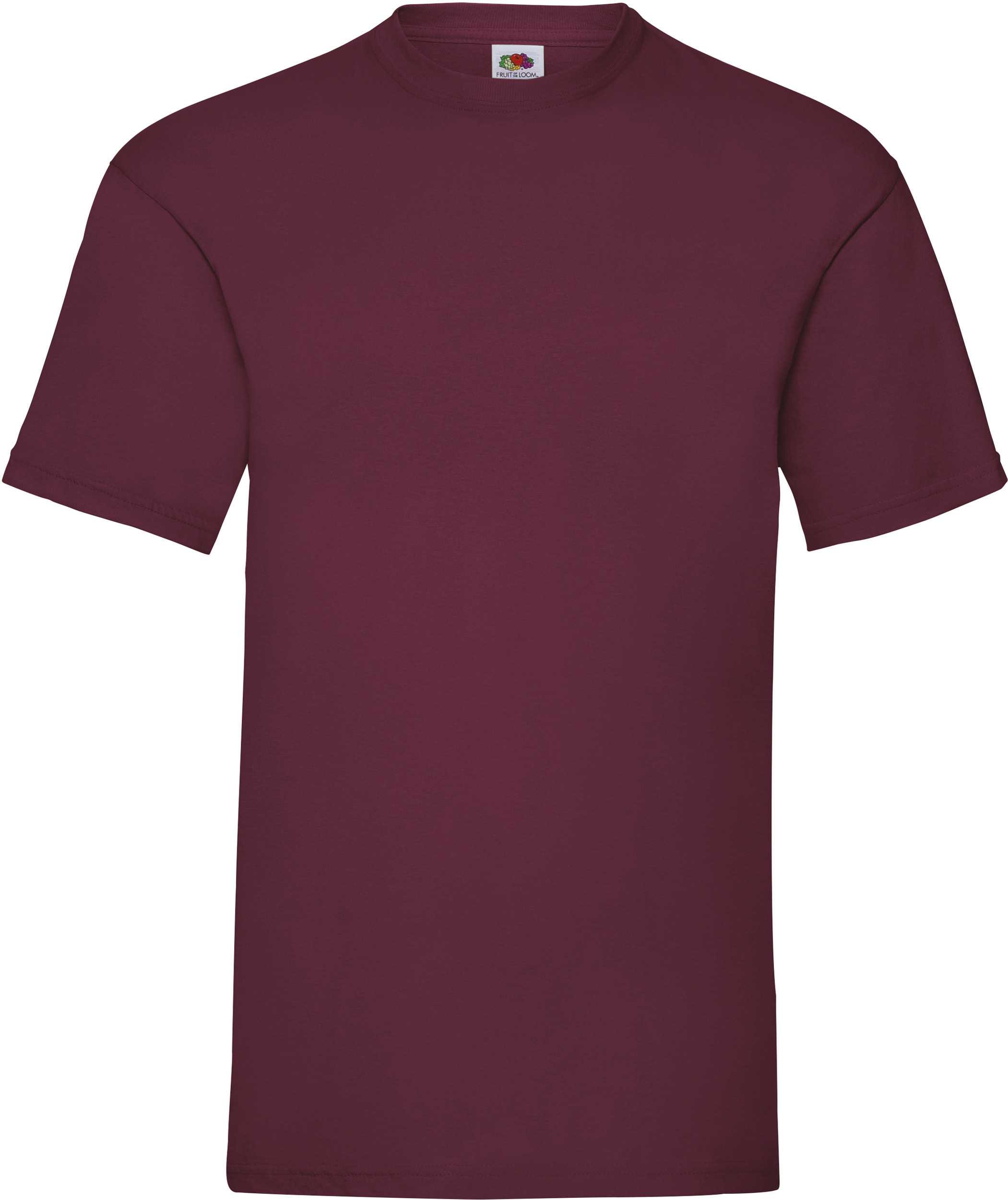 Camiseta Valueweight hombre (61-036-0) Burgundy