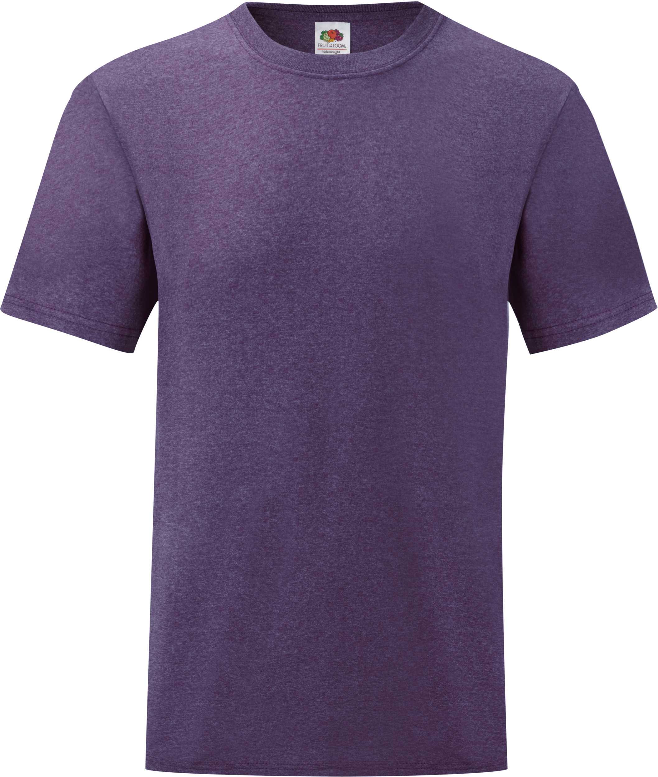 Camiseta Valueweight hombre (61-036-0) Heather Purple