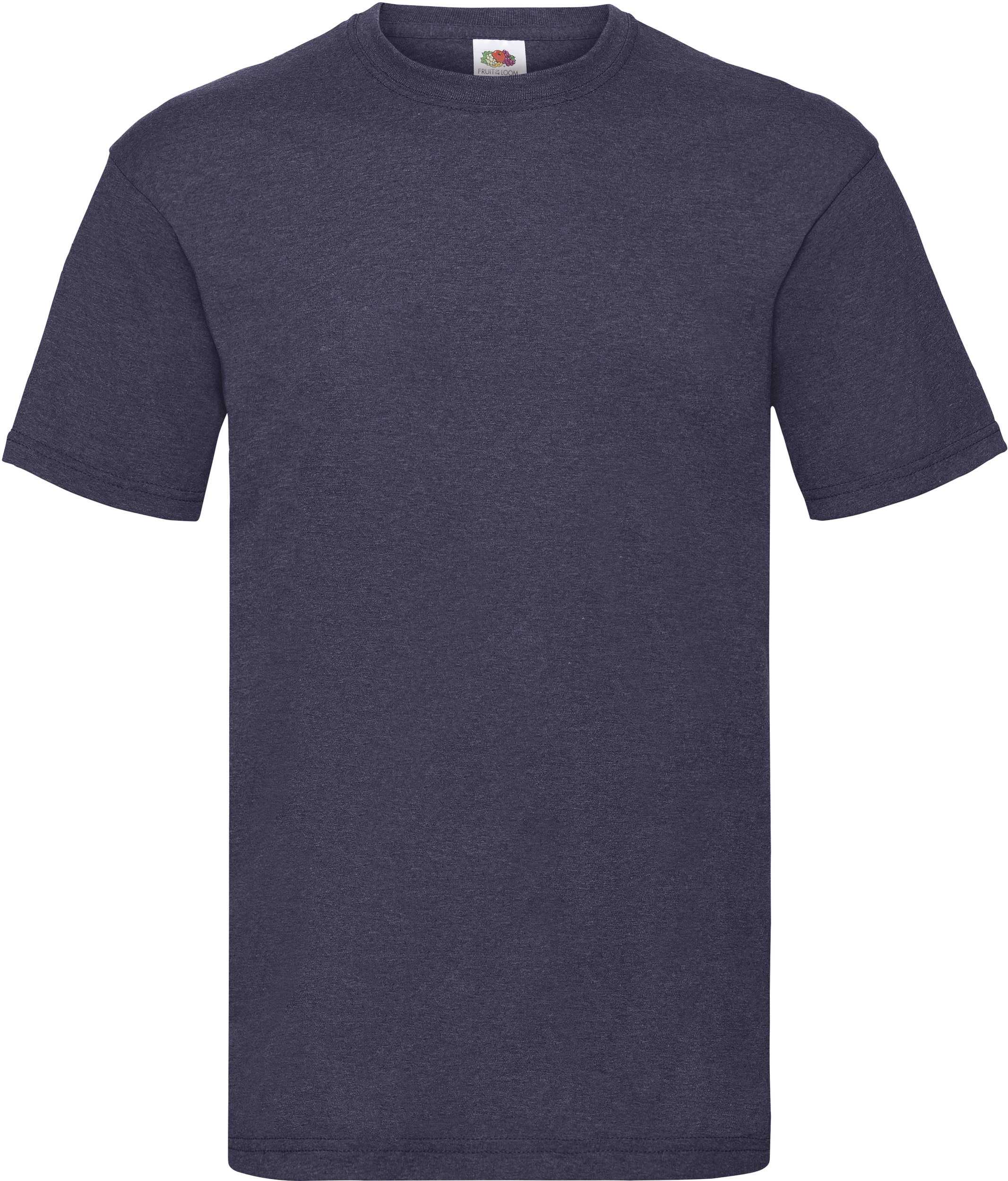 Camiseta Valueweight hombre (61-036-0) Vintage Heather Navy