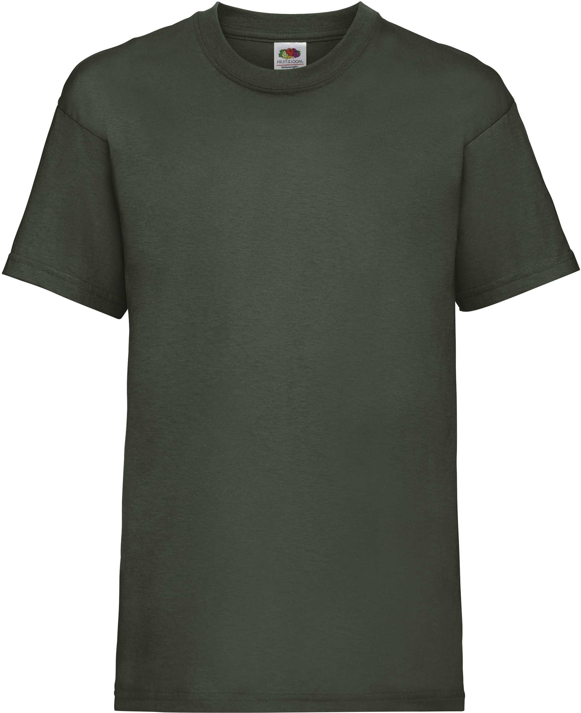 Camiseta valueweight niños (61-033-0) Bottle Green