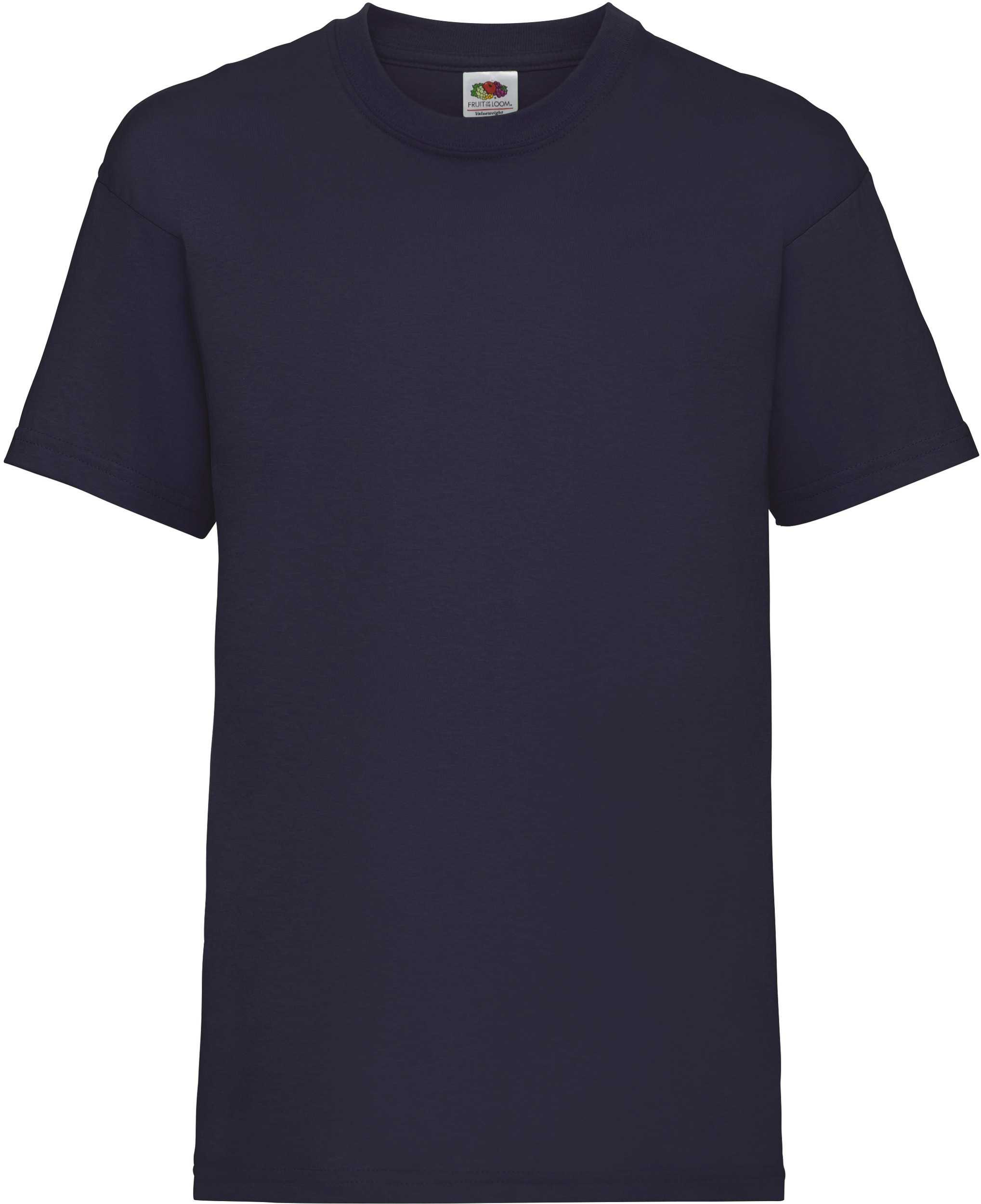 Camiseta valueweight niños (61-033-0) Navy