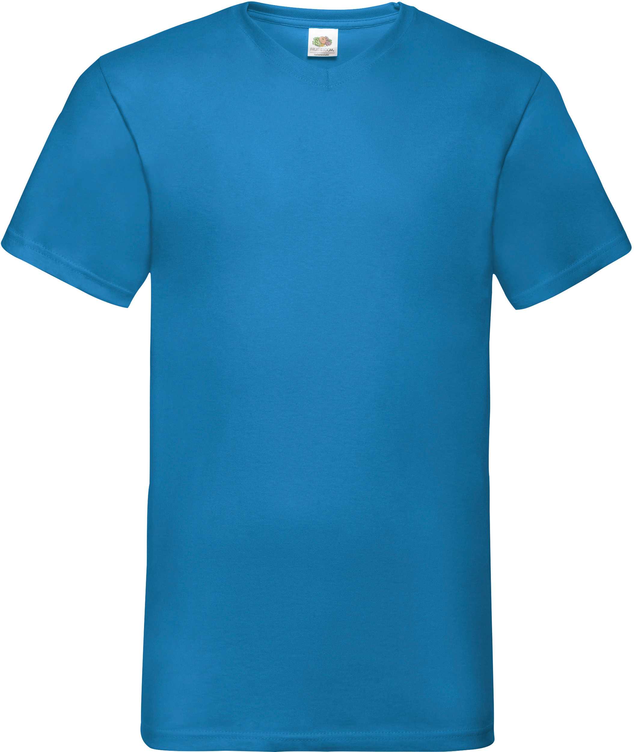 Camiseta Valueweight cuello de pico hombre (61-066-0) Azur Blue