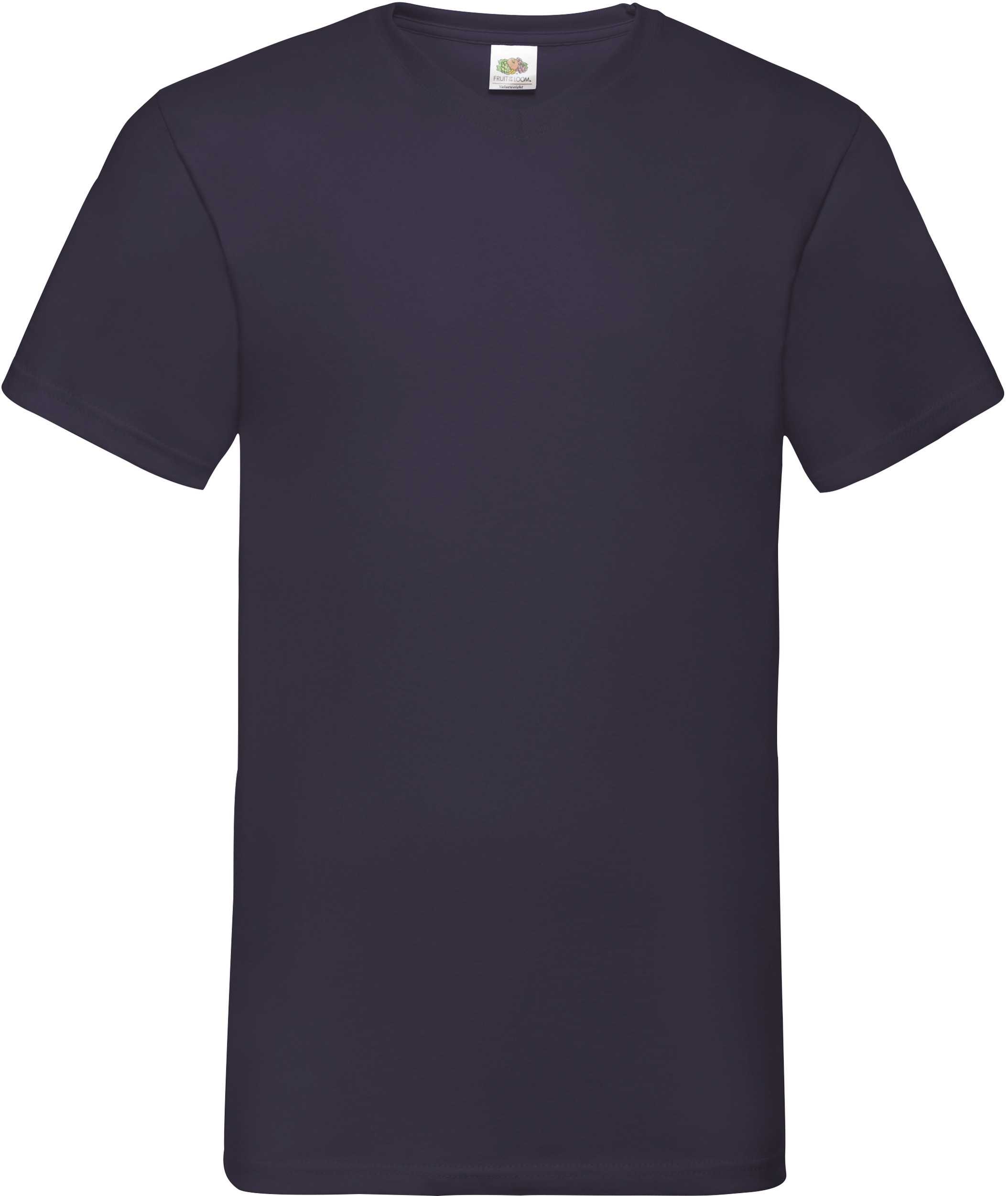 Camiseta Valueweight cuello de pico hombre (61-066-0) Deep Navy