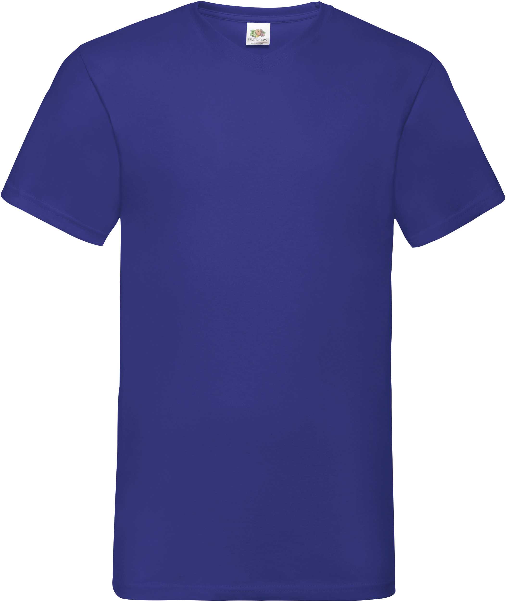 Camiseta Valueweight cuello de pico hombre (61-066-0) Royal Blue