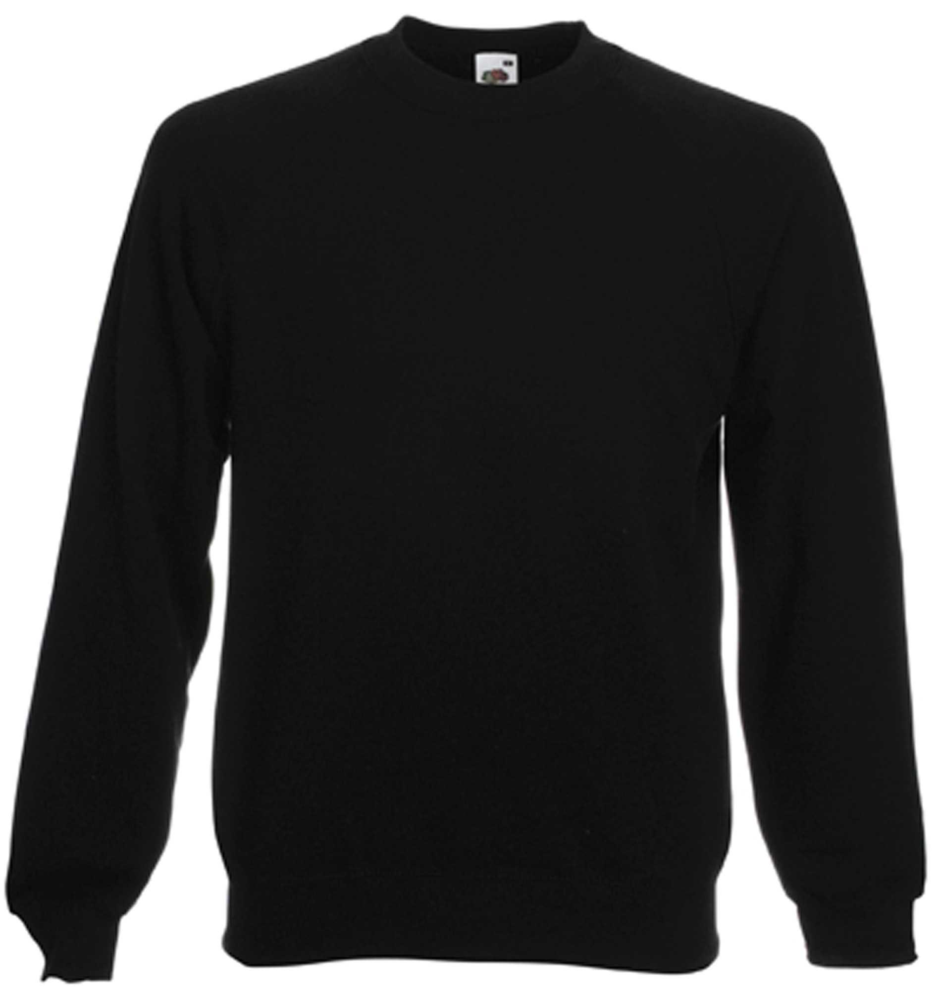 Sudadera manga raglán (62-216-0) Black