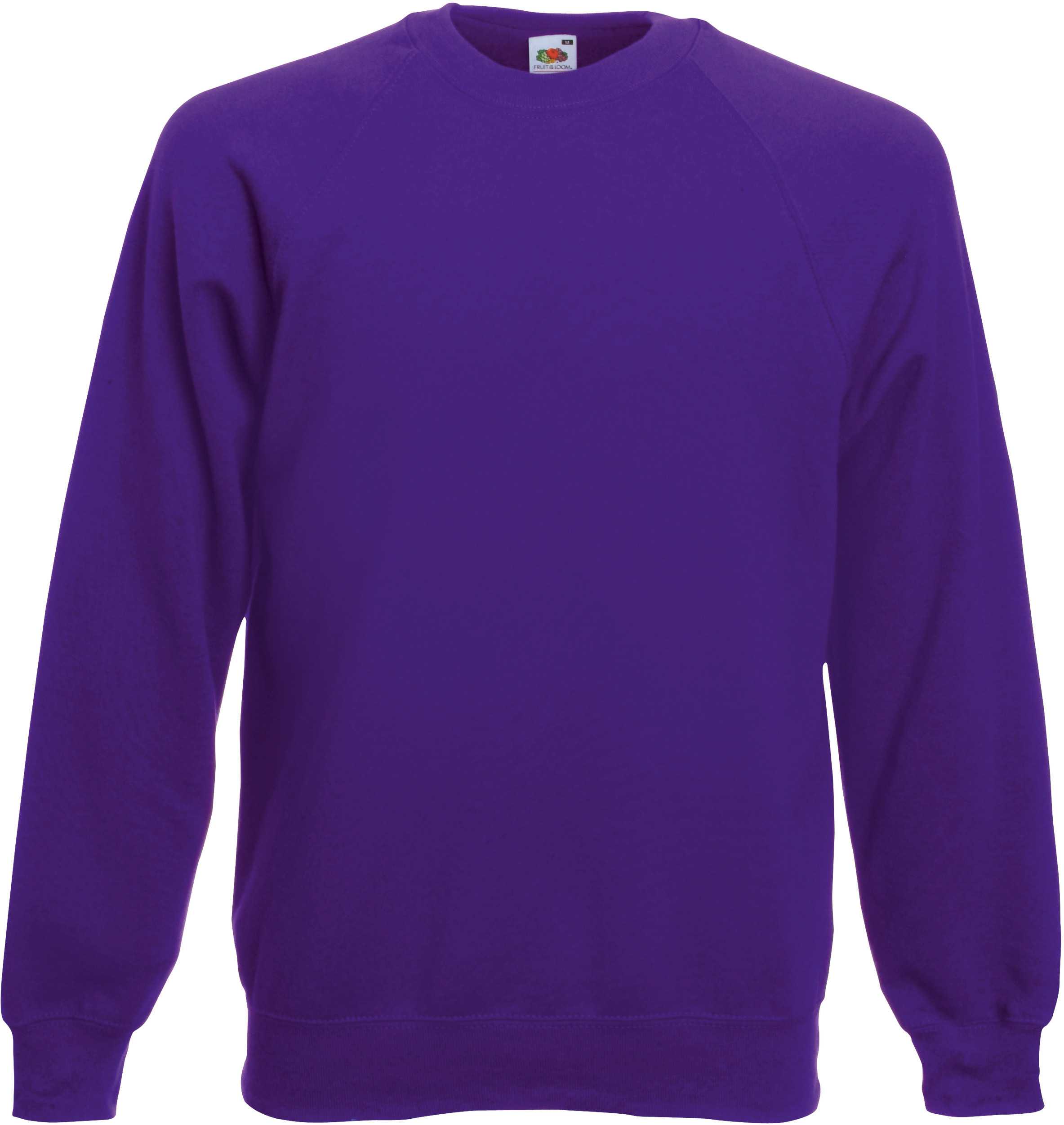 Sudadera manga raglán (62-216-0) Purple