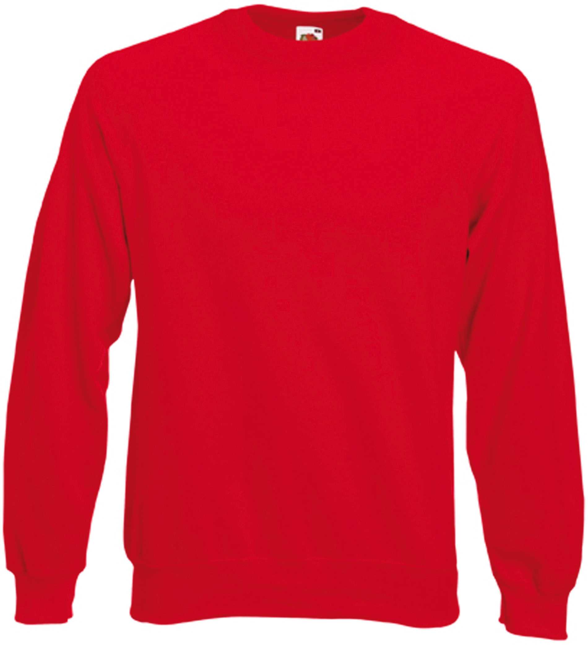 Sudadera manga raglán (62-216-0) Red
