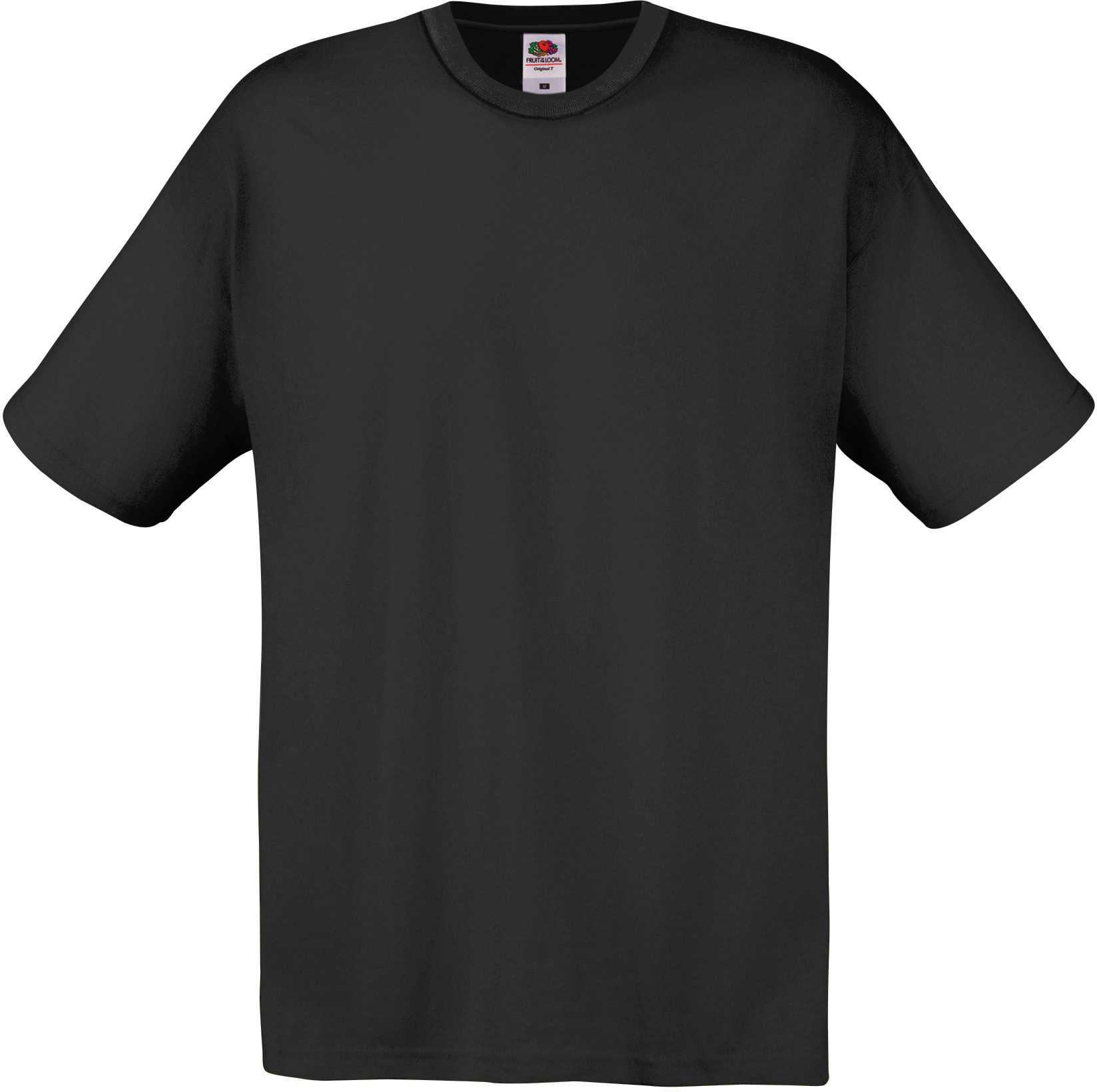 Camiseta Original-T hombre (Full Cut 61-082-0) Black