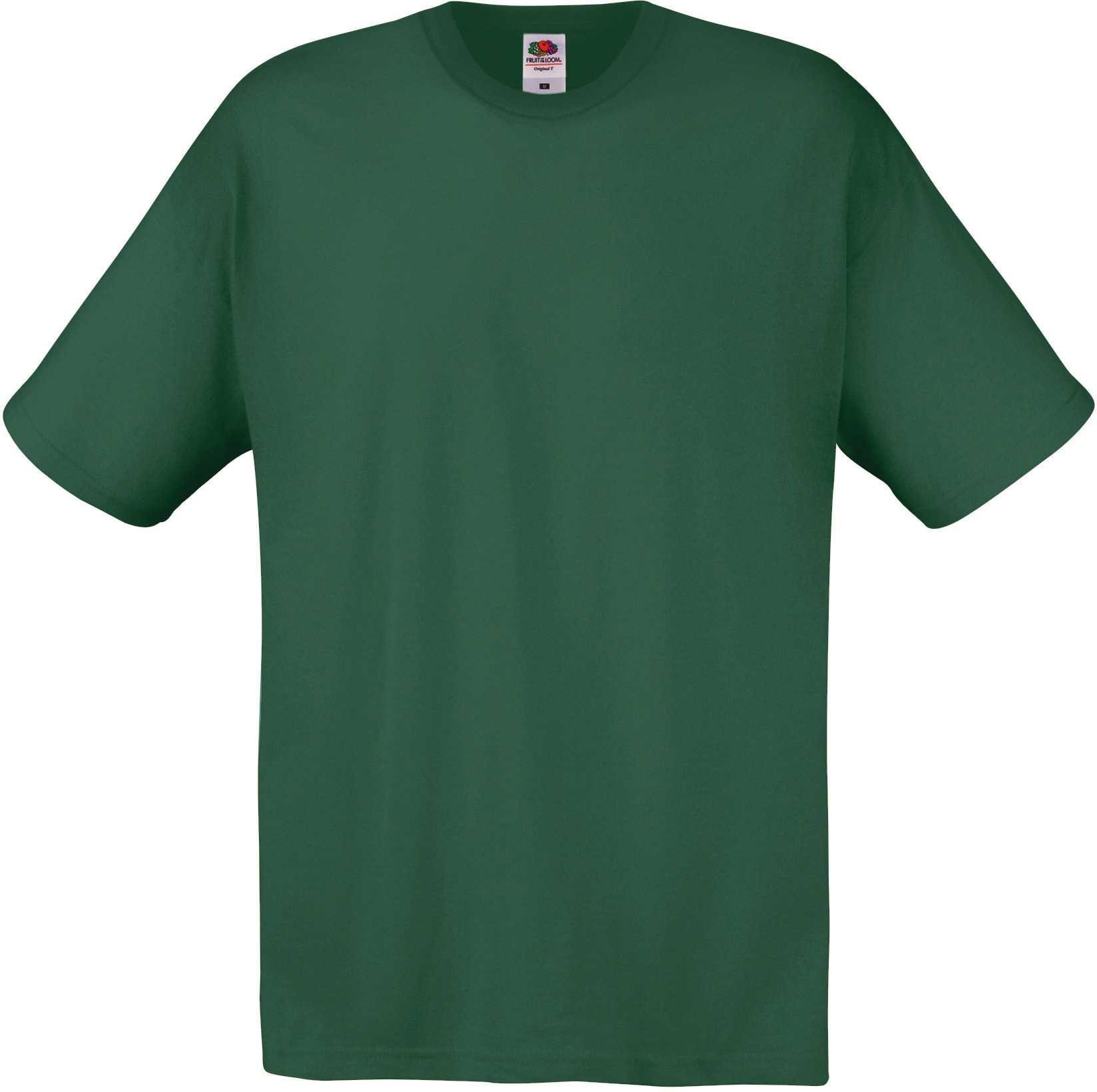 Camiseta Original-T hombre (Full Cut 61-082-0) Bottle Green