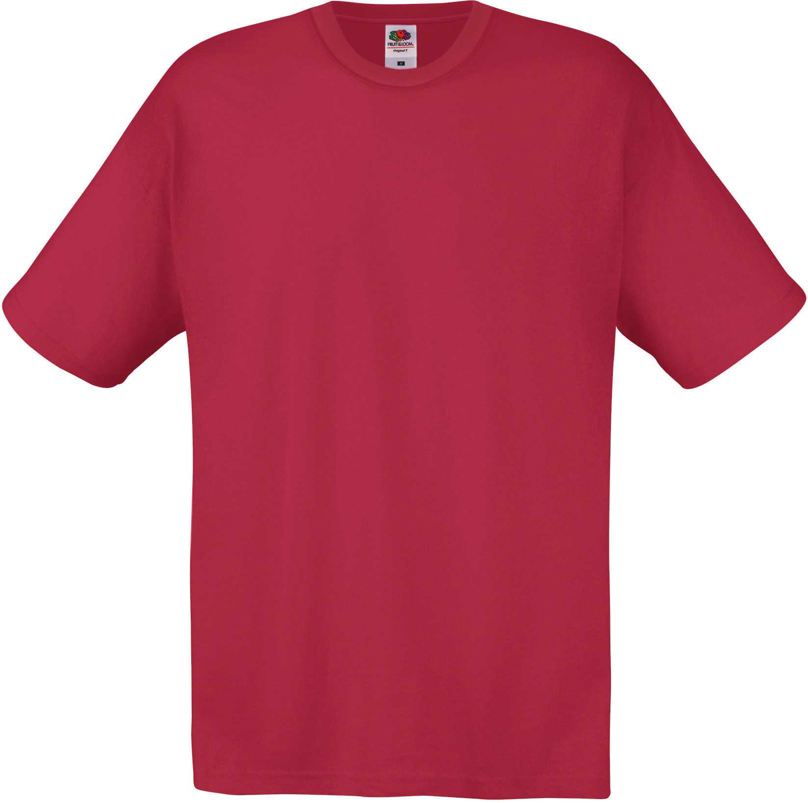 Camiseta Original-T hombre (Full Cut 61-082-0) Brick Red