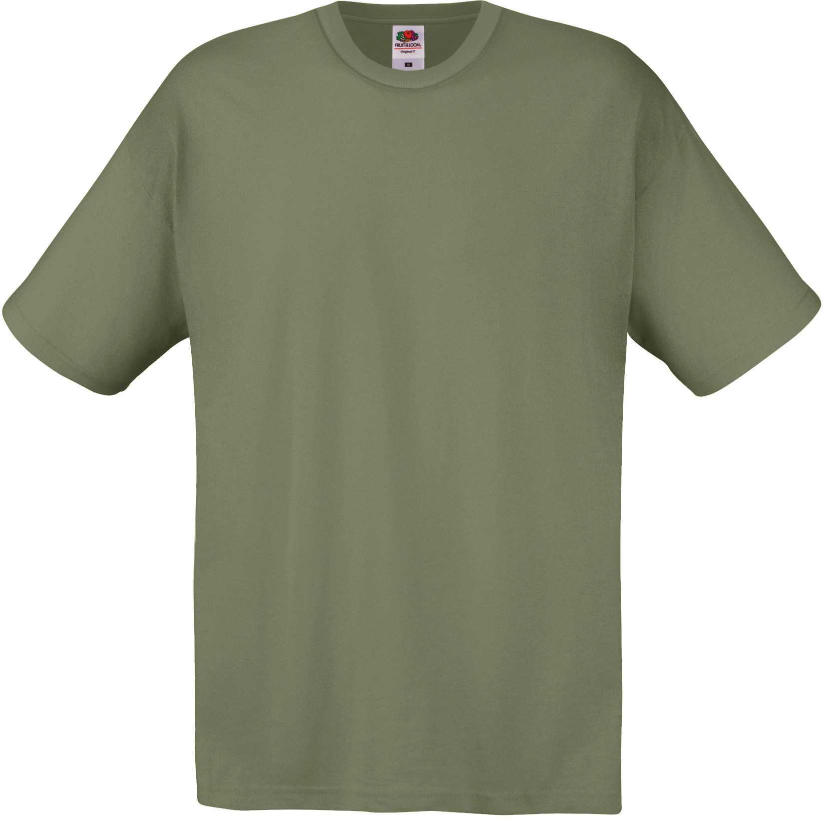 Camiseta Original-T hombre (Full Cut 61-082-0) Classic Olive