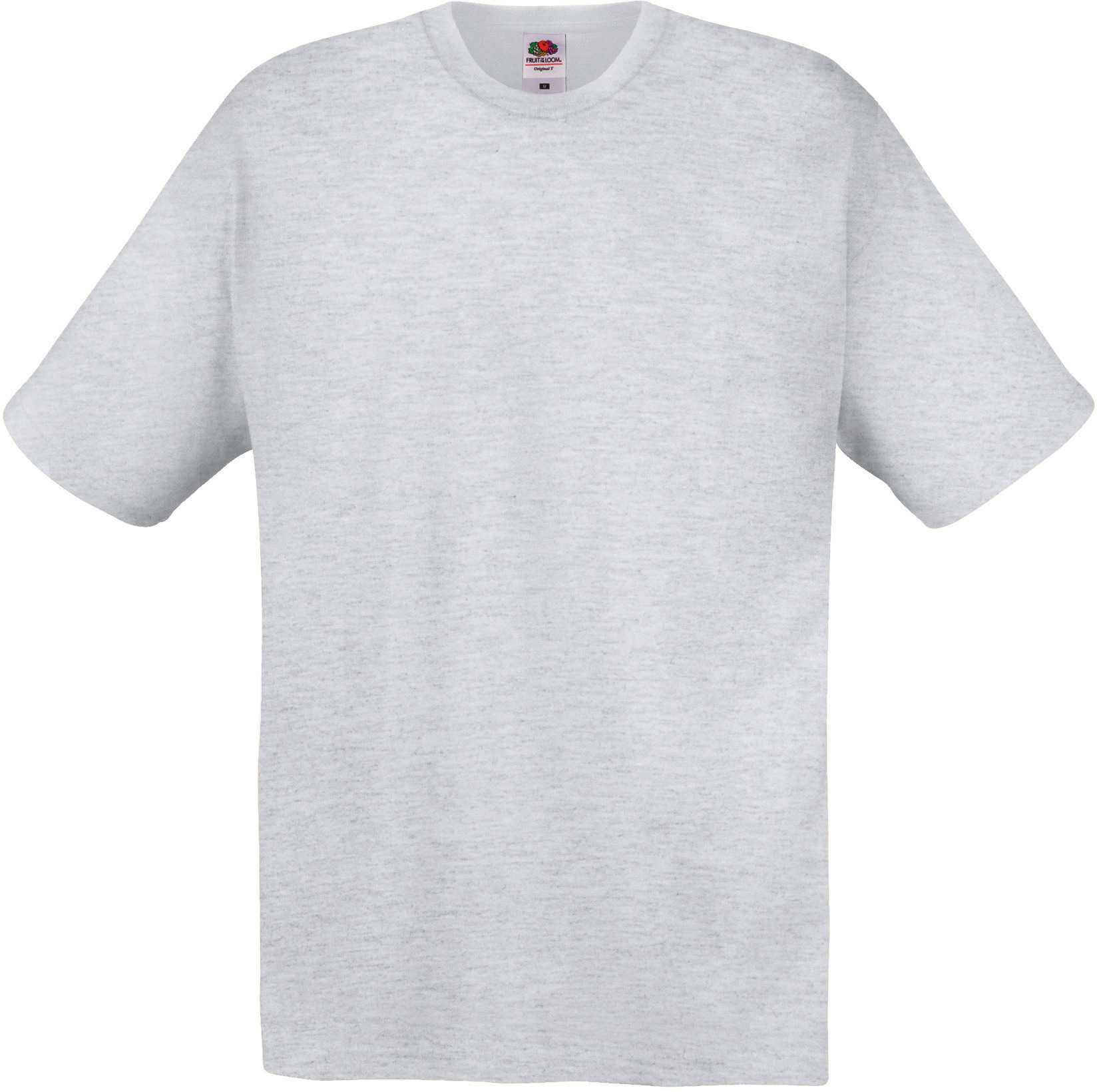 Camiseta Original-T hombre (Full Cut 61-082-0) Heather Grey