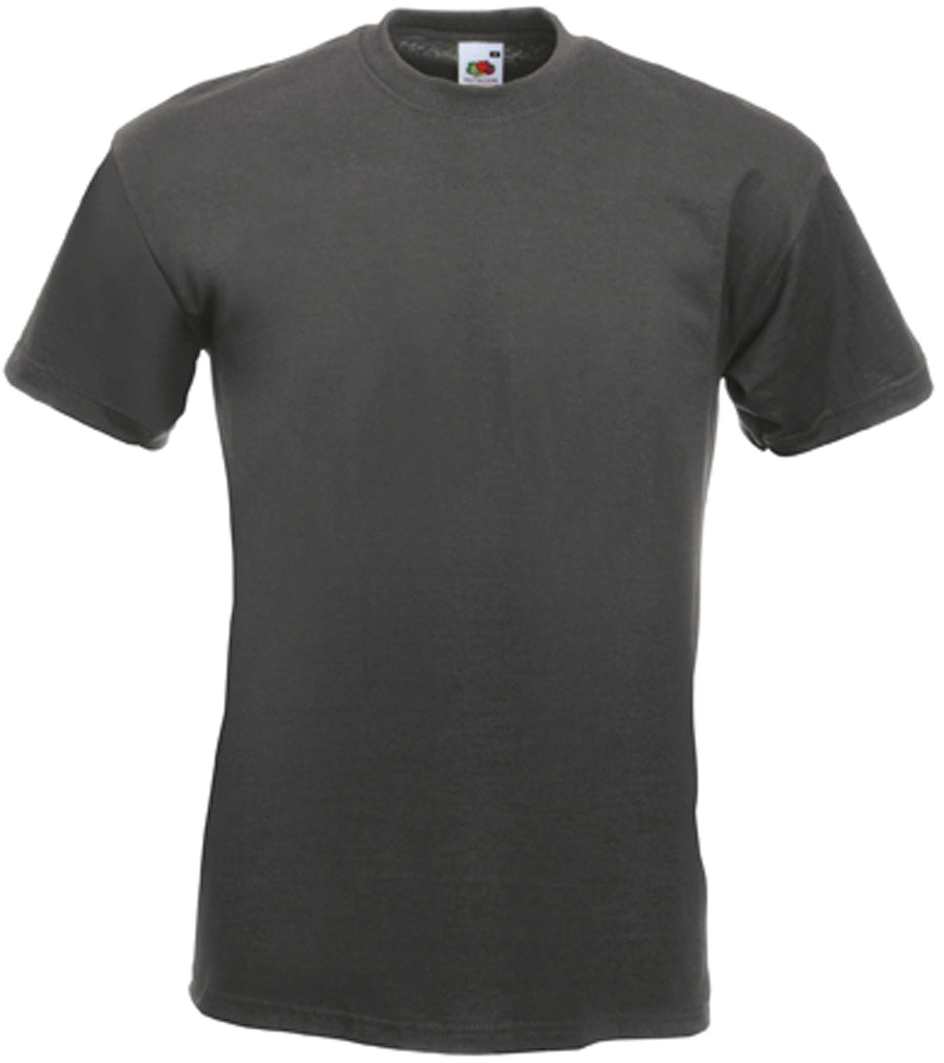 Camiseta Super Premium manga corta (61-044-0) Light Graphite