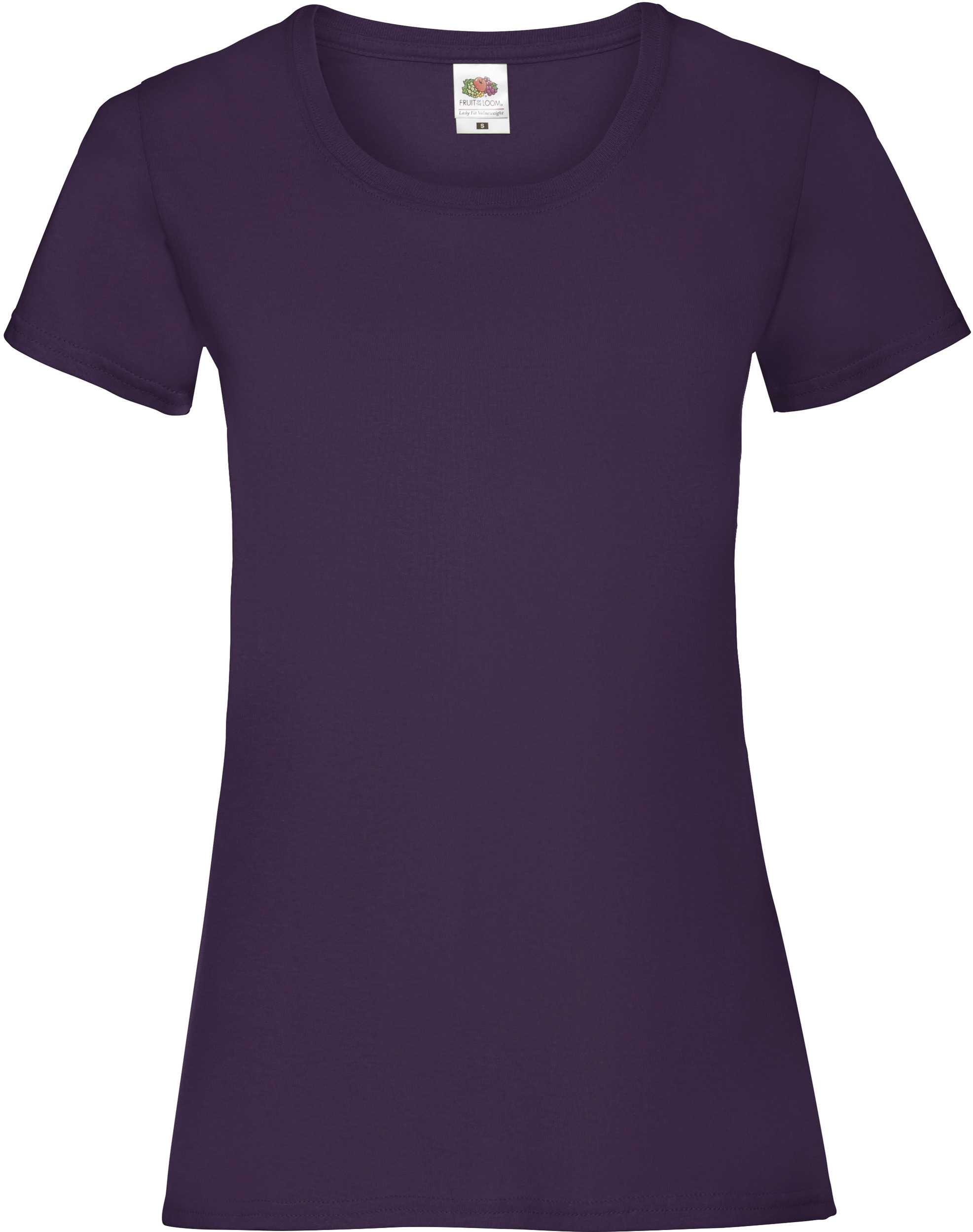 Camiseta Valueweight mujer (61-372-0) Purple