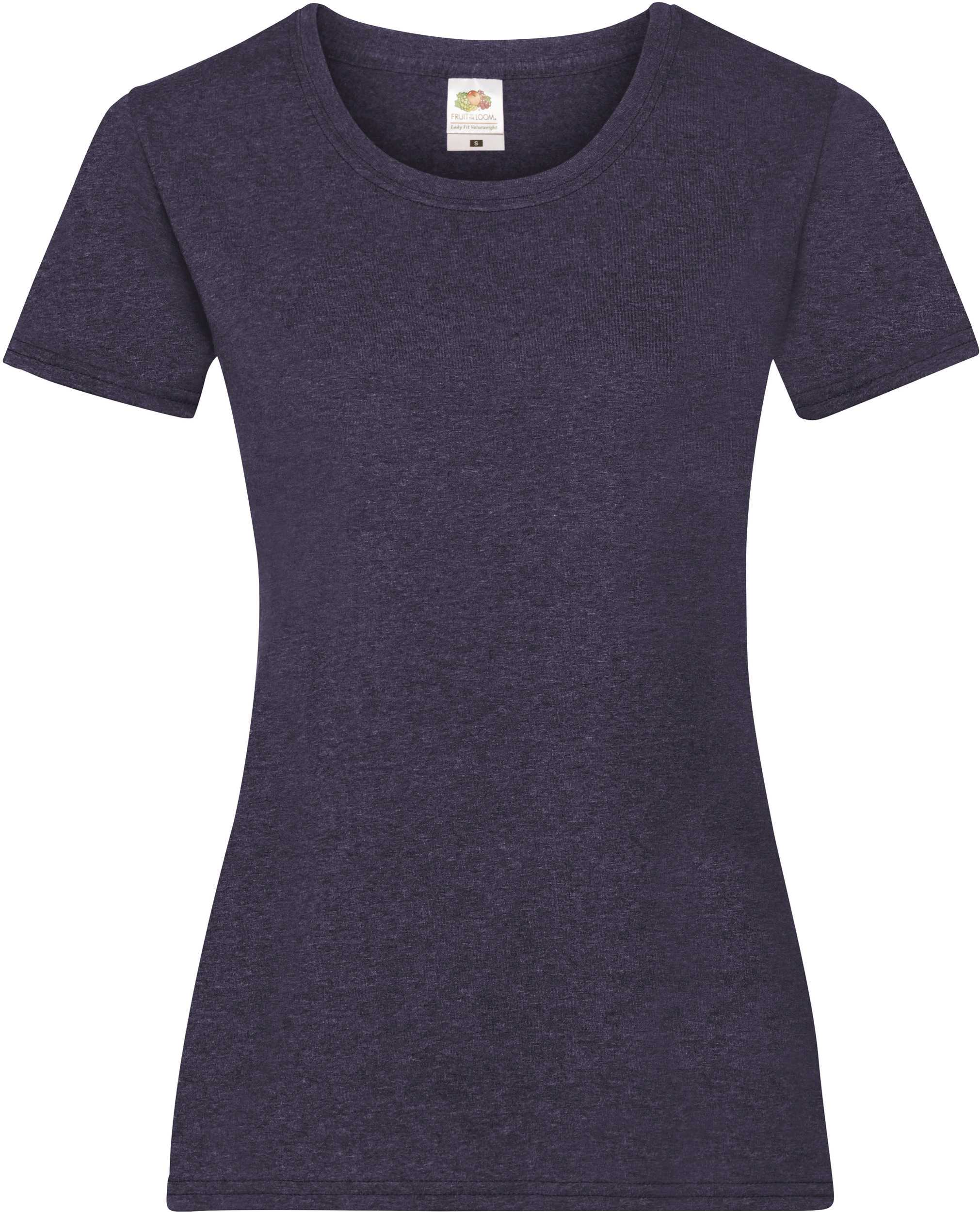 Camiseta Valueweight mujer (61-372-0) Vintage Heather Navy