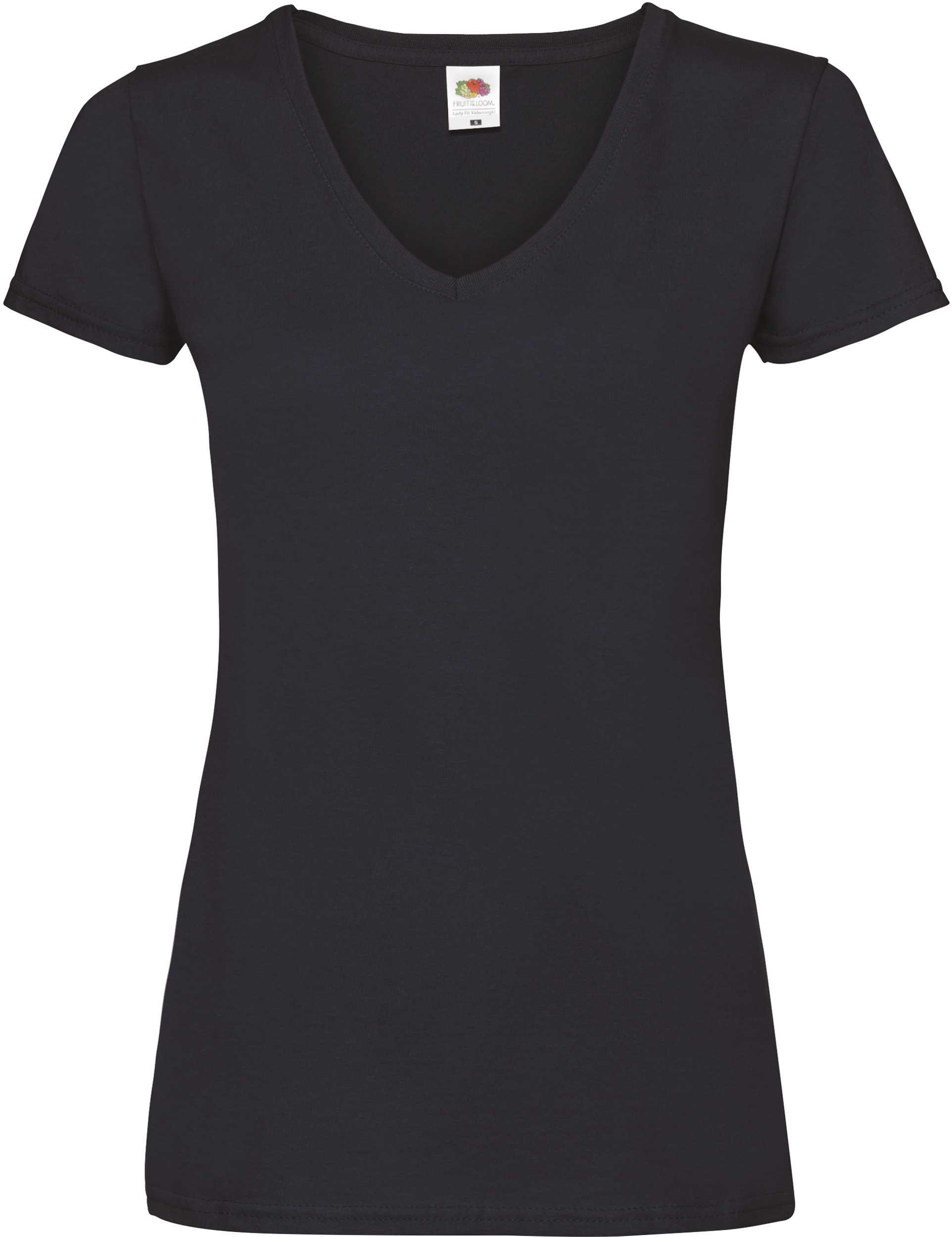 Camiseta Valueweight cuello de pico mujer (61-398-0) Deep Navy