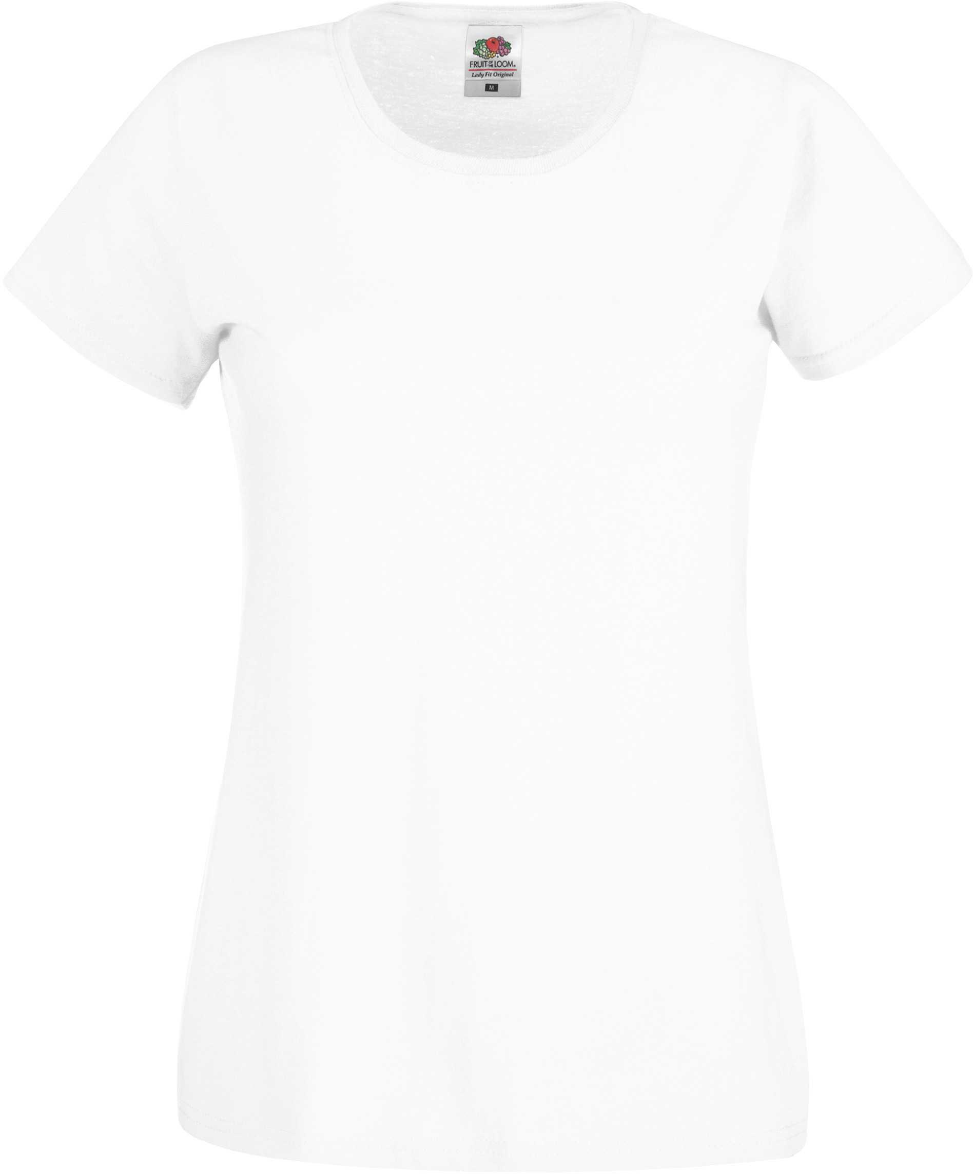 Camiseta Original-T mujer (Full Cut 61-420-0) White