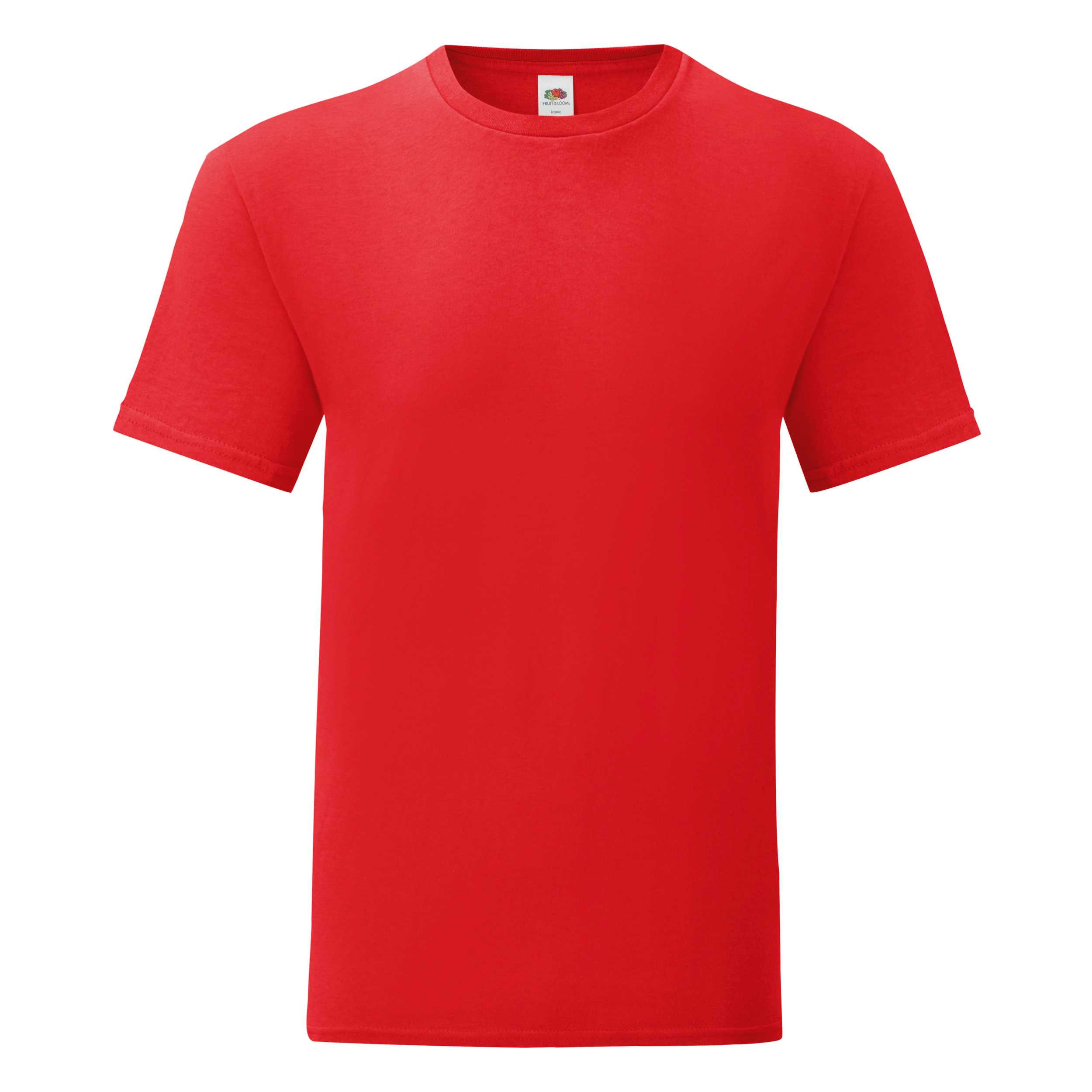 Camiseta Iconic-T hombre Red