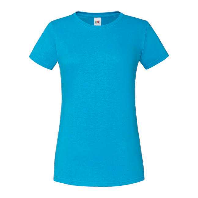 Camiseta Iconic-T mujer Azur Blue