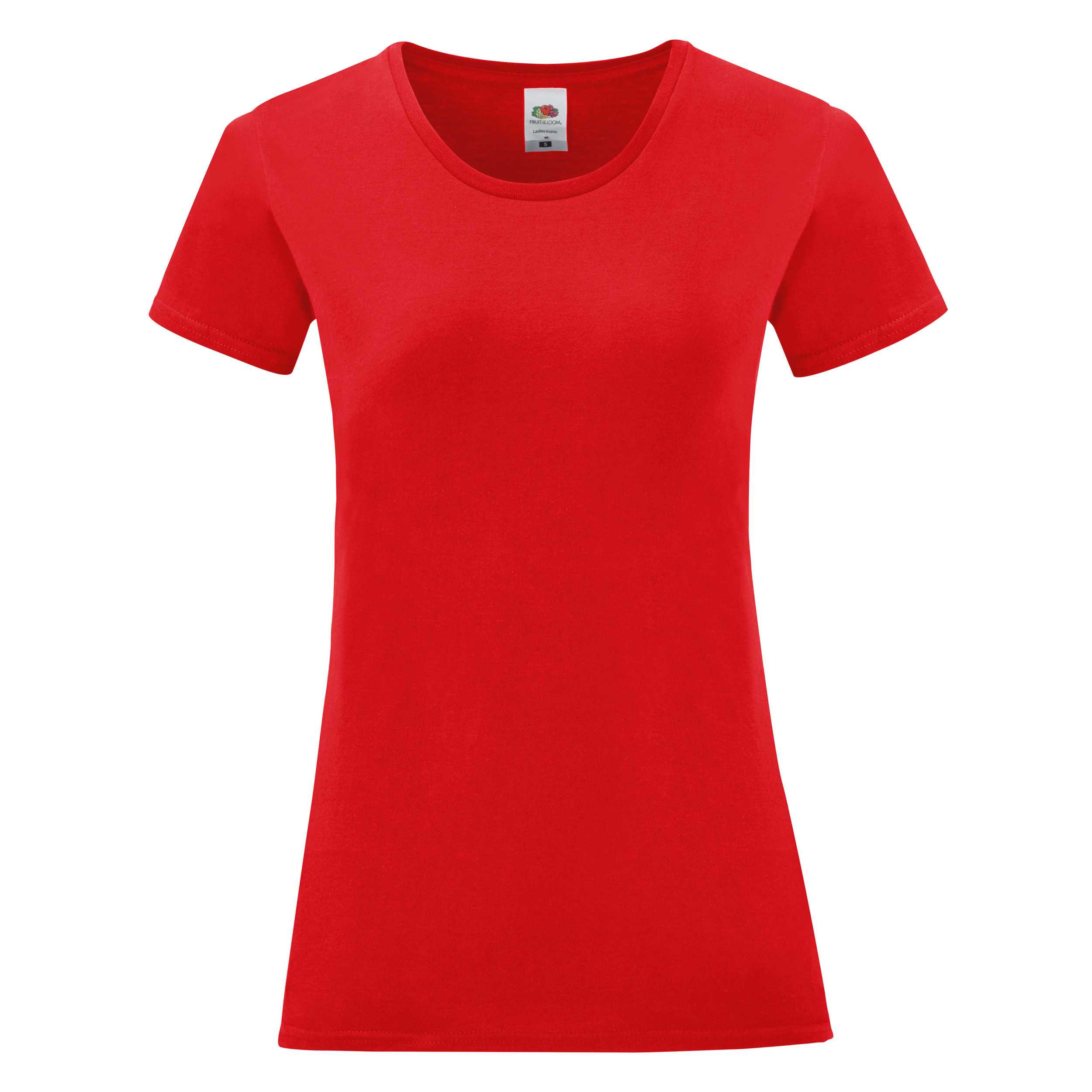 Camiseta Iconic-T mujer Red