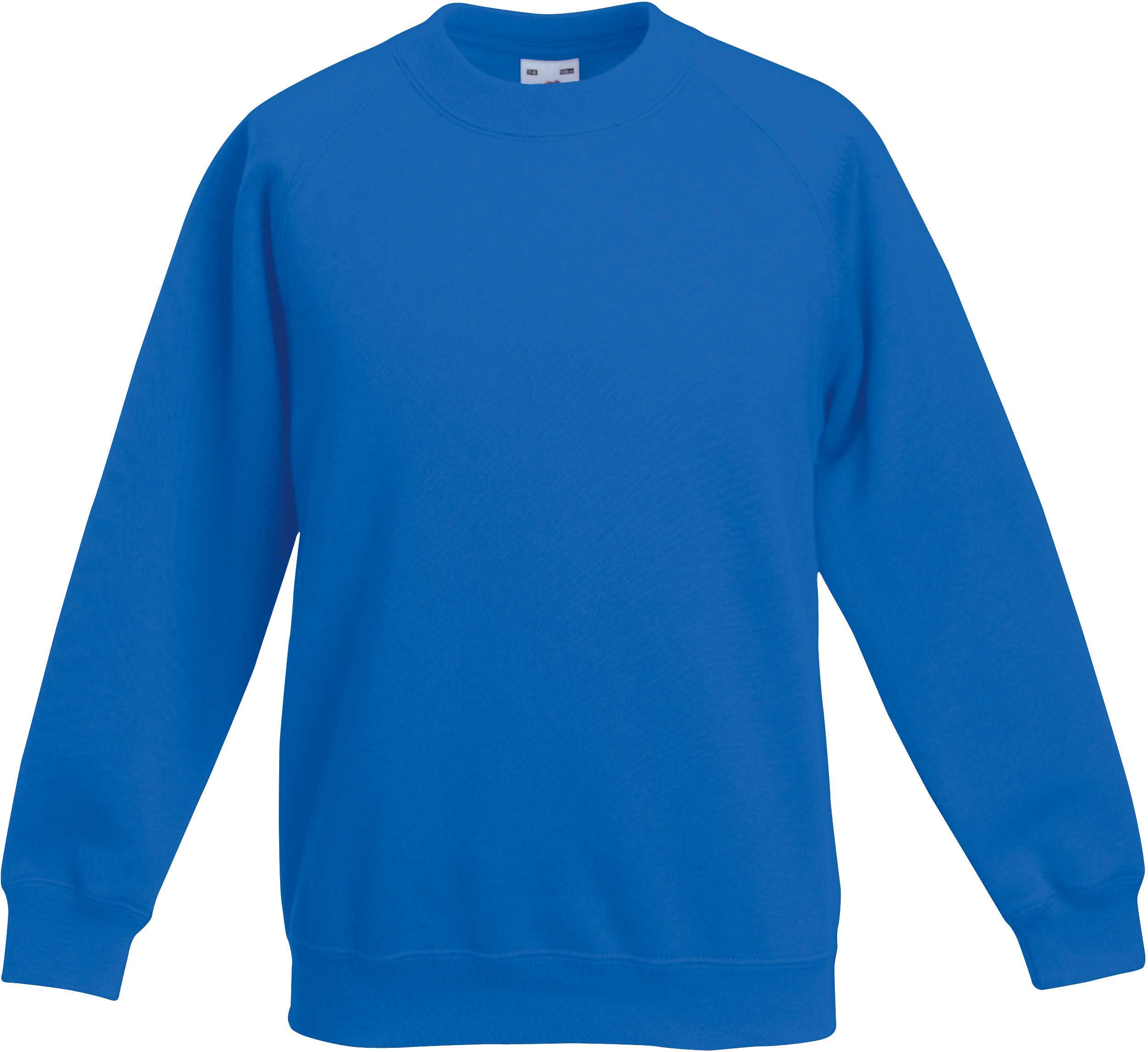 Sudadera manga raglán niños (62-039-0) Royal Blue