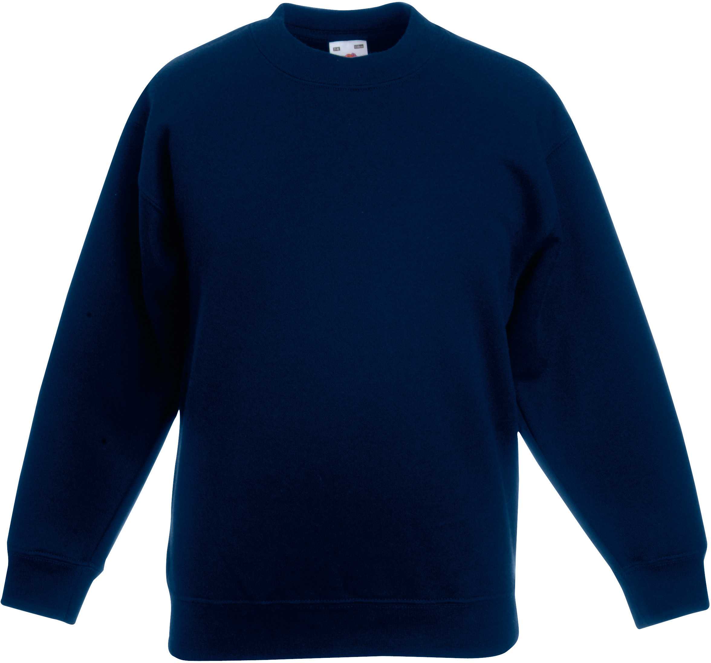 Sudadera Classic cuello redondo niños (62-041-0) Navy