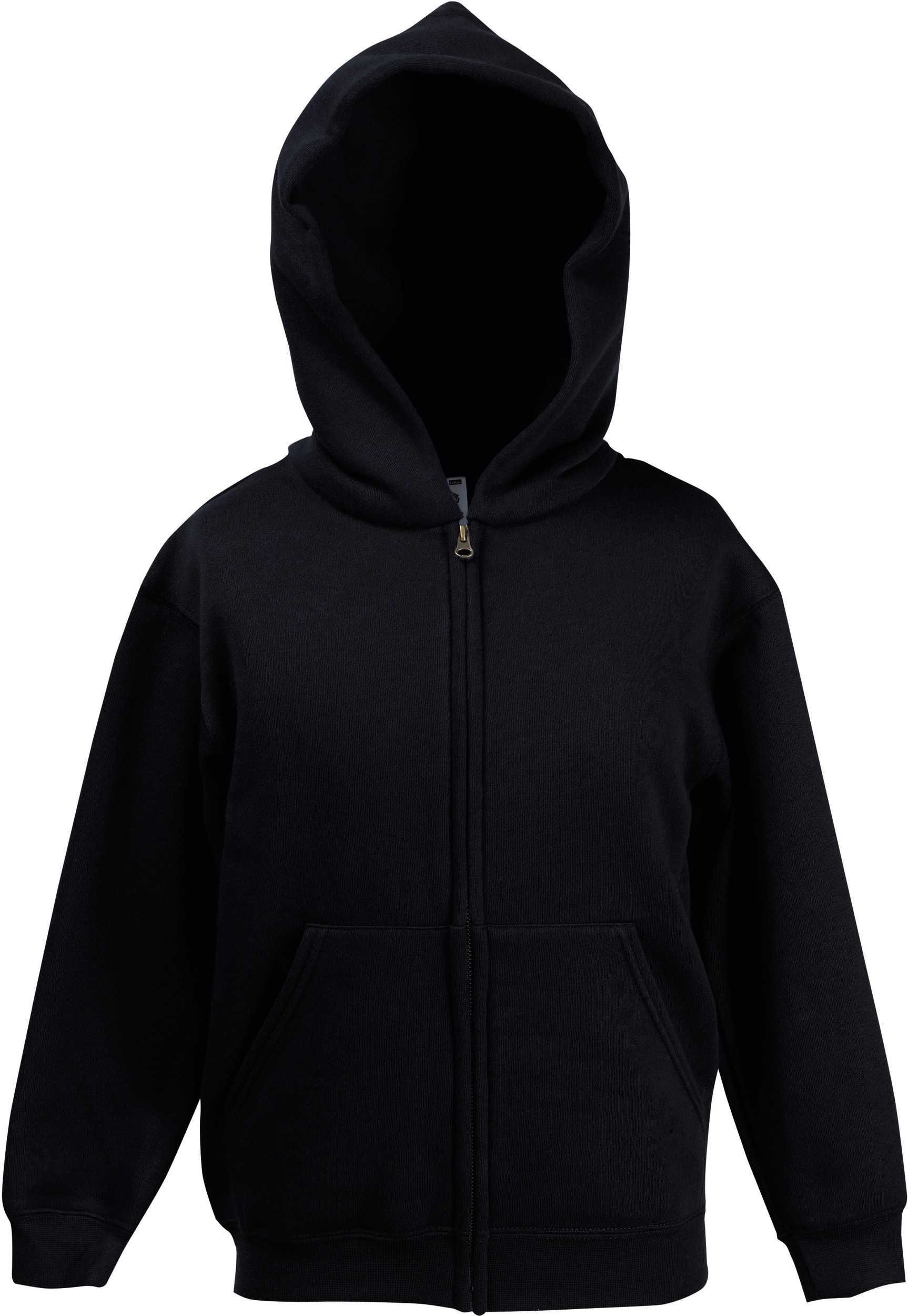 Sudadera Classic cremallera y capucha niños (62-045-0) Black