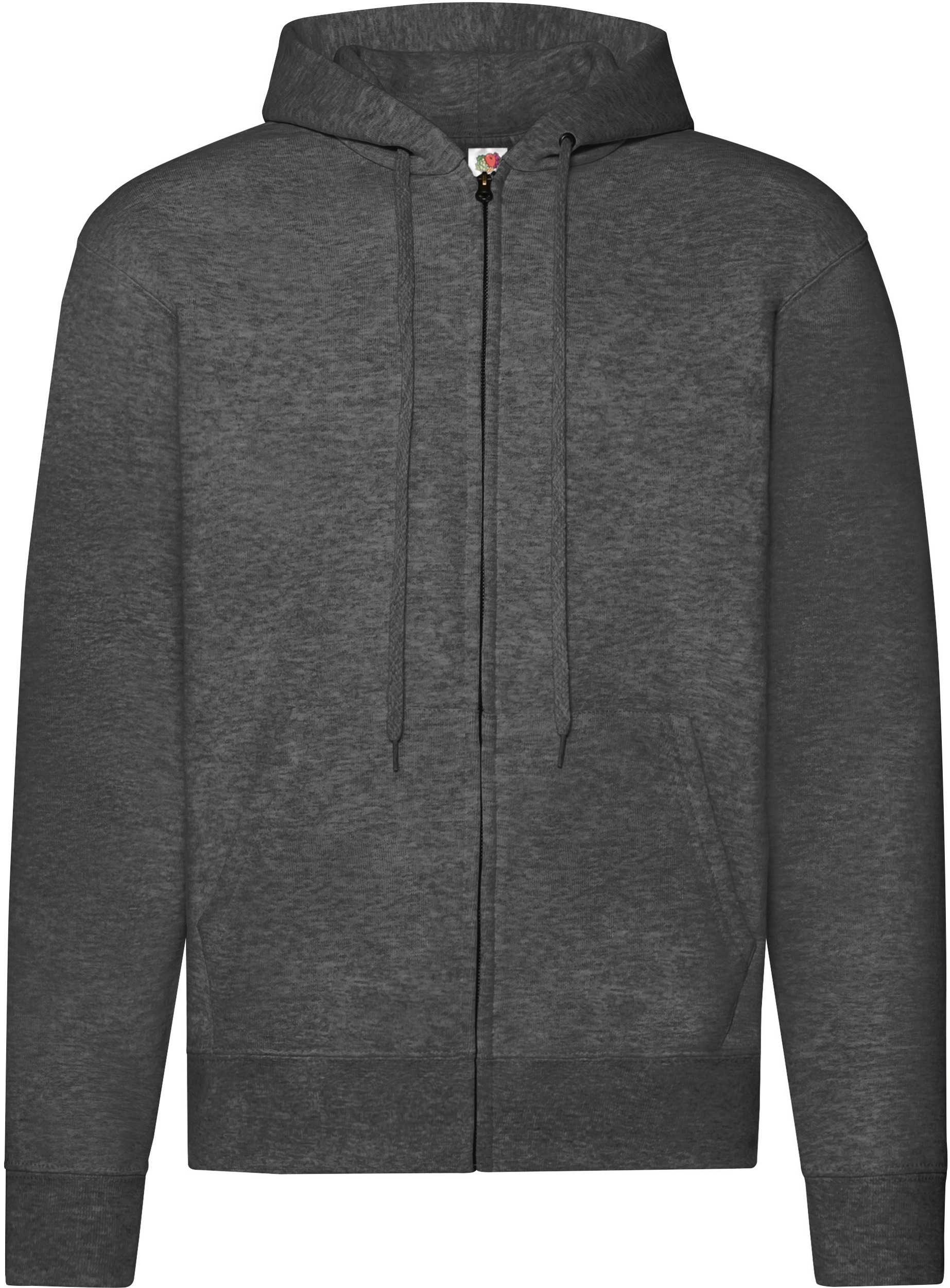 Sudadera Classic cremallera y capucha hombre (62-062-0) Dark Heather Grey