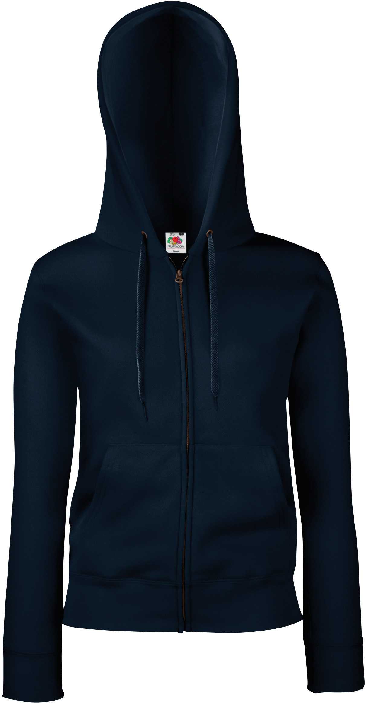 Sudadera Premium cremallera y capucha mujer (62-118-0) Deep Navy
