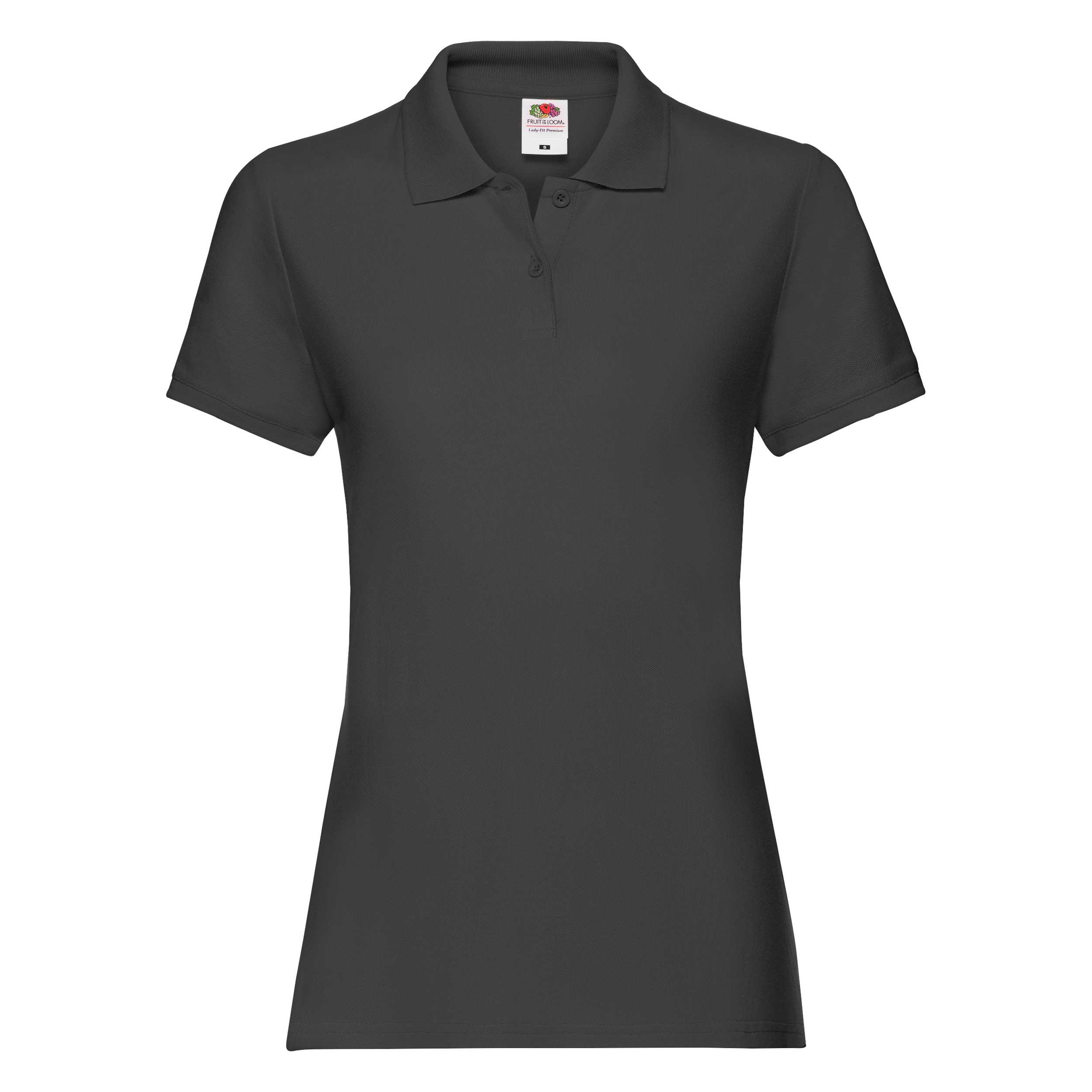 Polo premium mujer Black