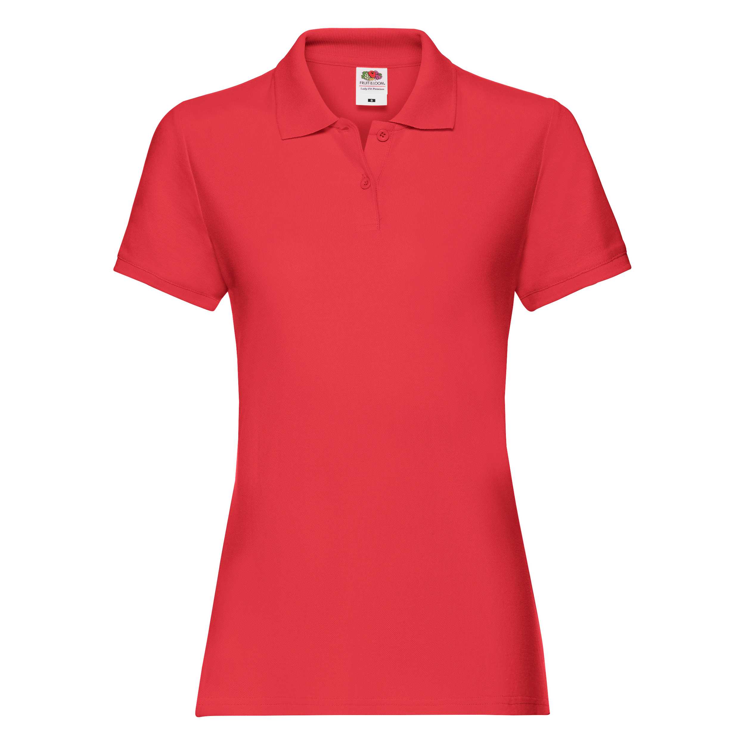 Polo premium mujer Red