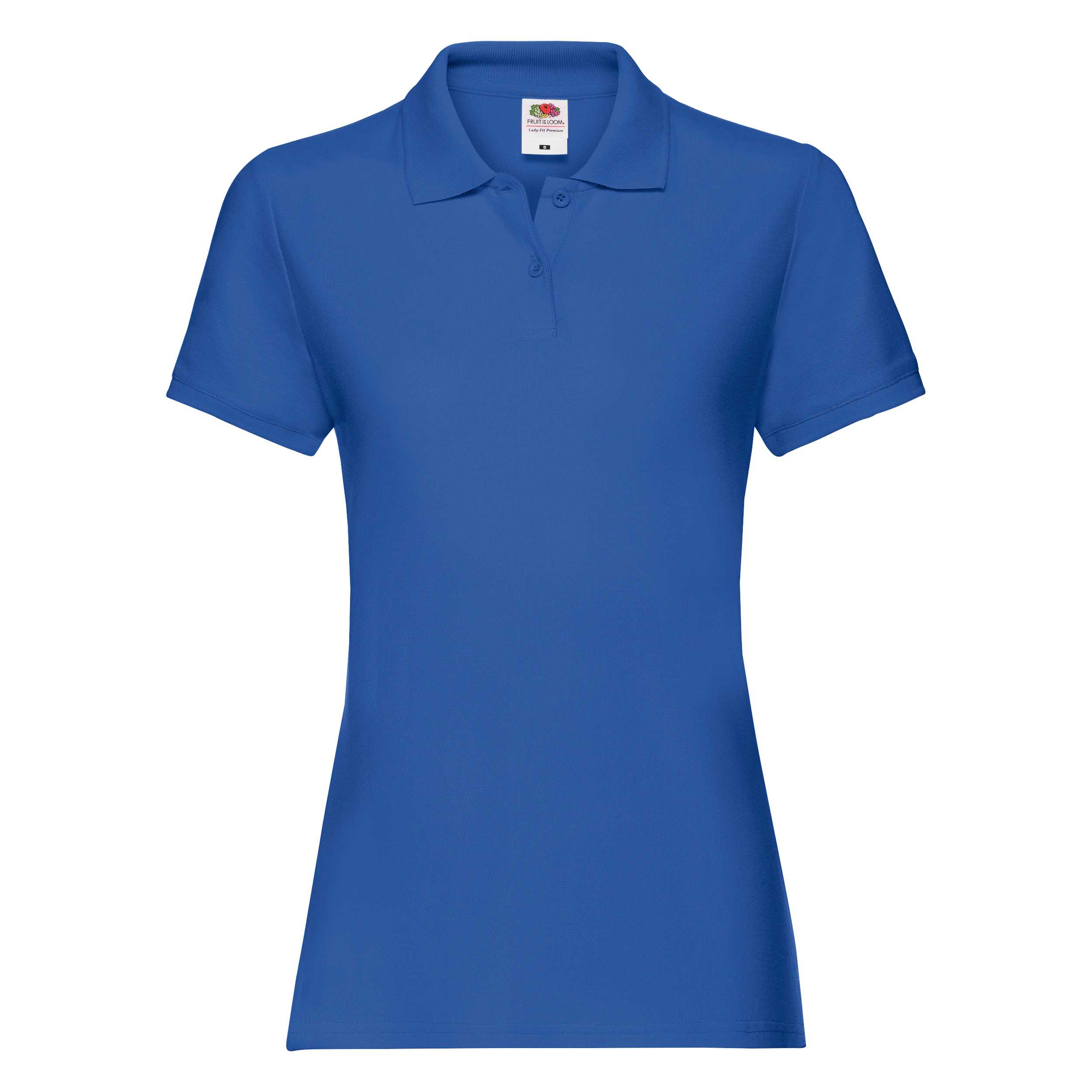 Polo premium mujer Royal Blue